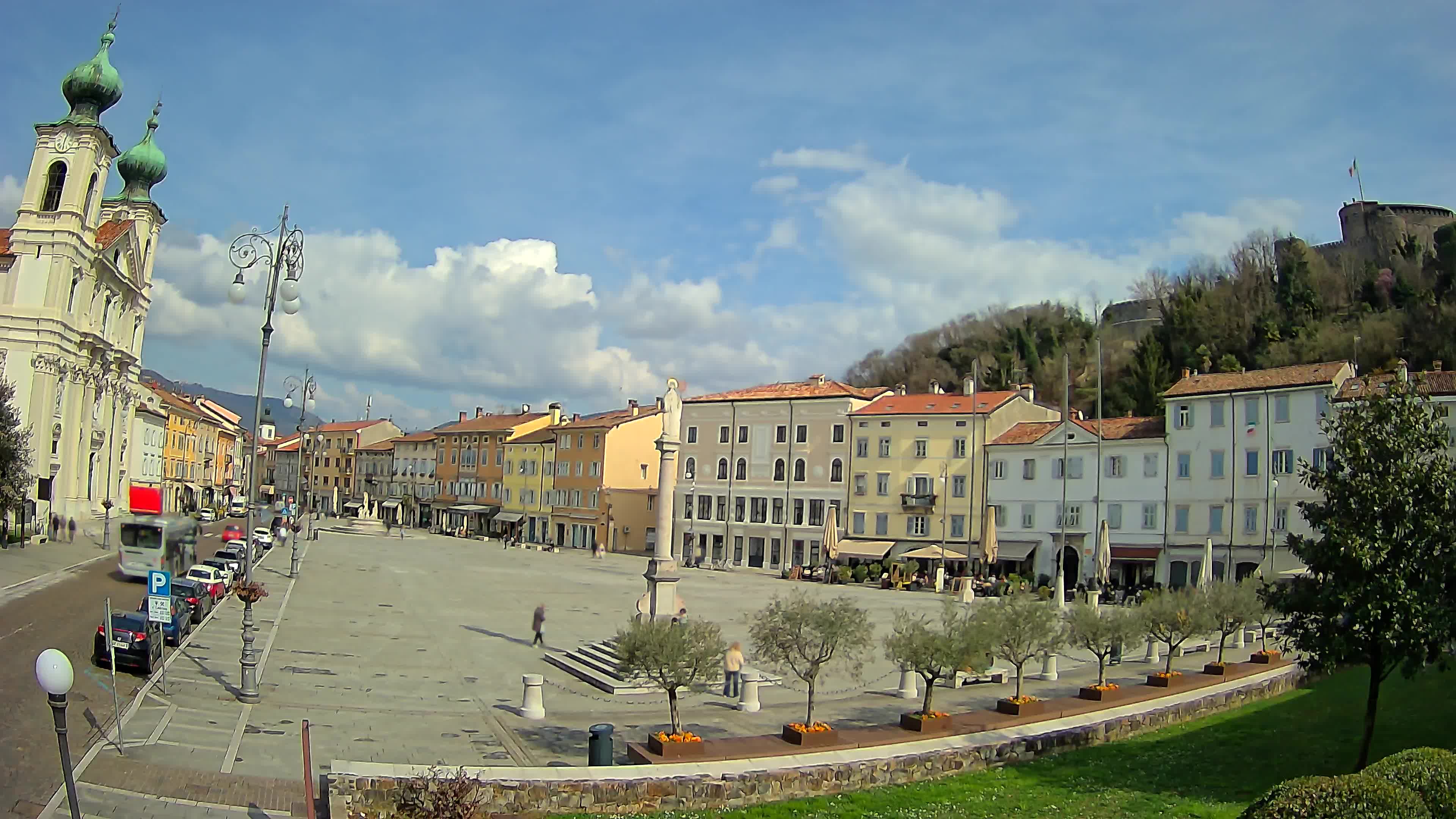 Webcam Gorizia Vittoria square – Church of st. Ignazio