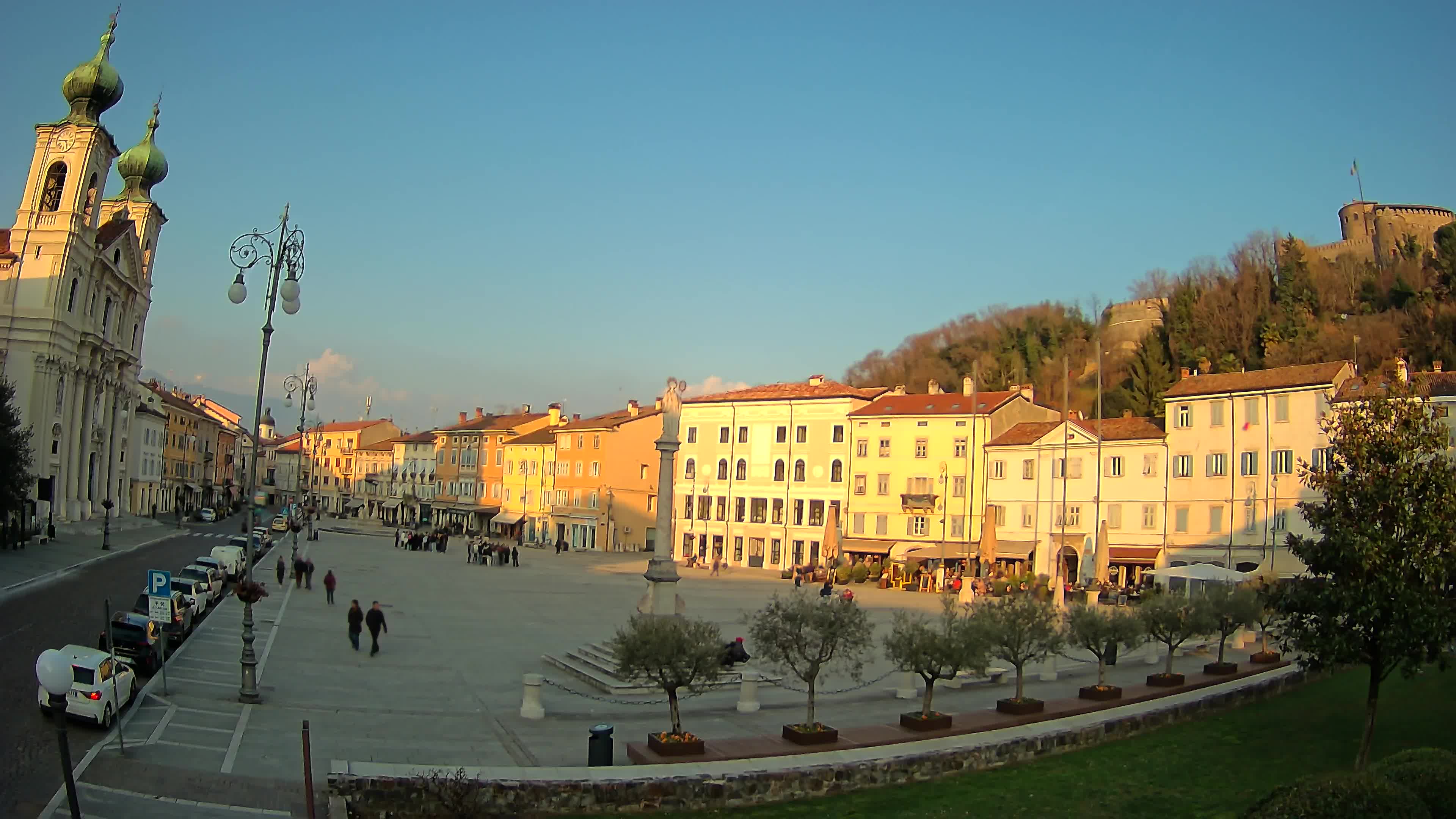 Gorizia – Place Vittoria – église st. Ignazio