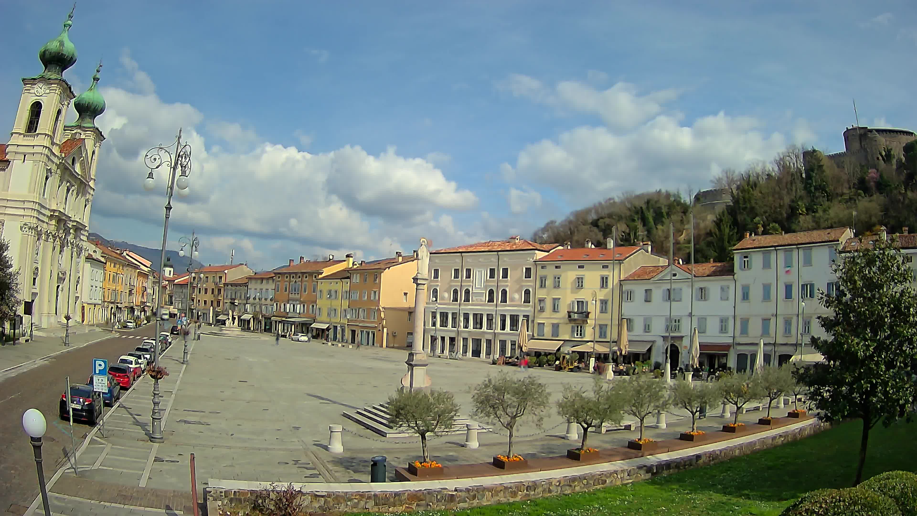 Webcam Gorizia Vittoria square – Church of st. Ignazio