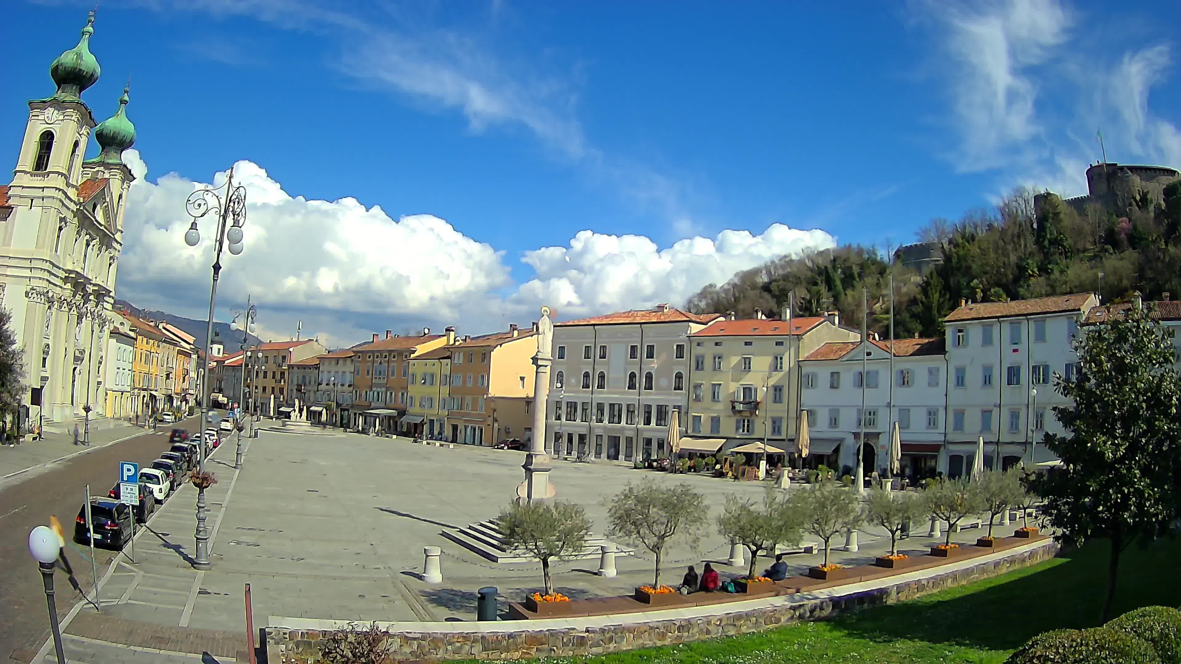 Webcam Gorizia Vittoria square – Church of st. Ignazio