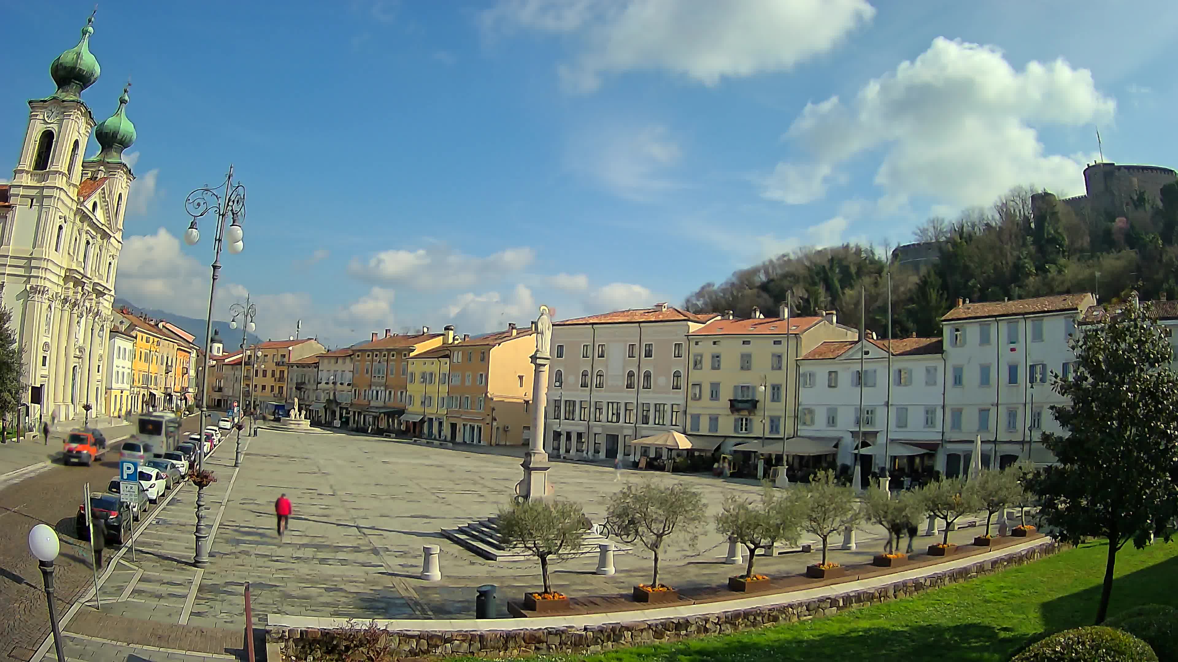 Webcam Gorizia Vittoria square – Church of st. Ignazio