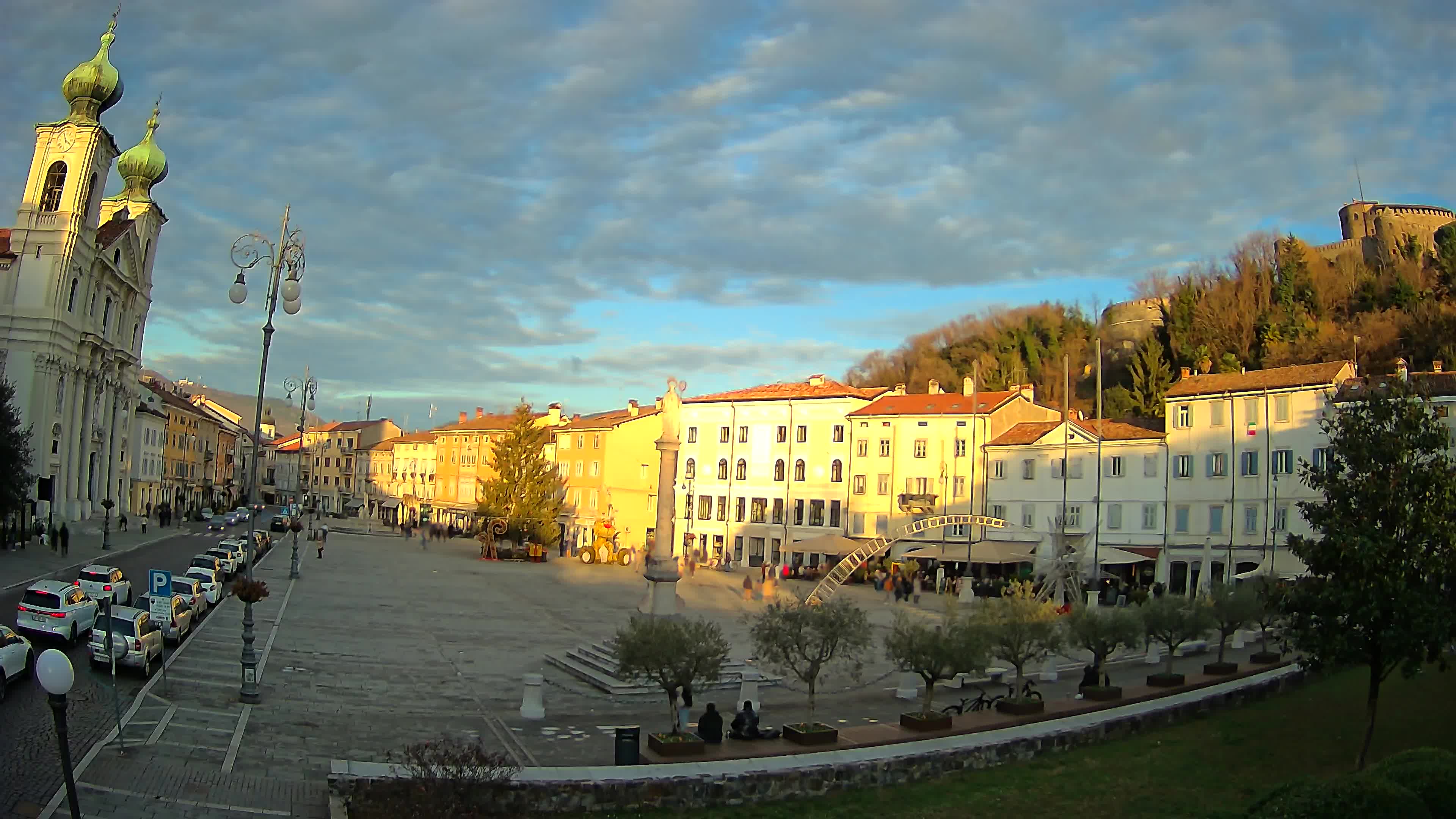 Webcam Gorizia Vittoria square – Church of st. Ignazio