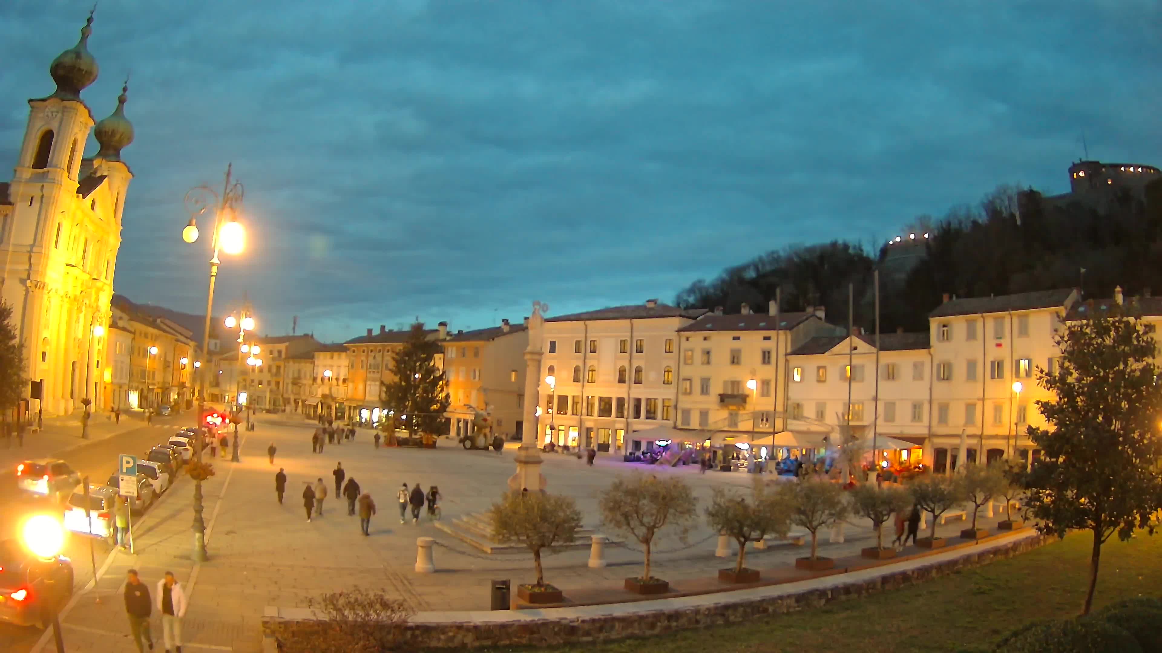 Gorizia – Place Vittoria – église st. Ignazio