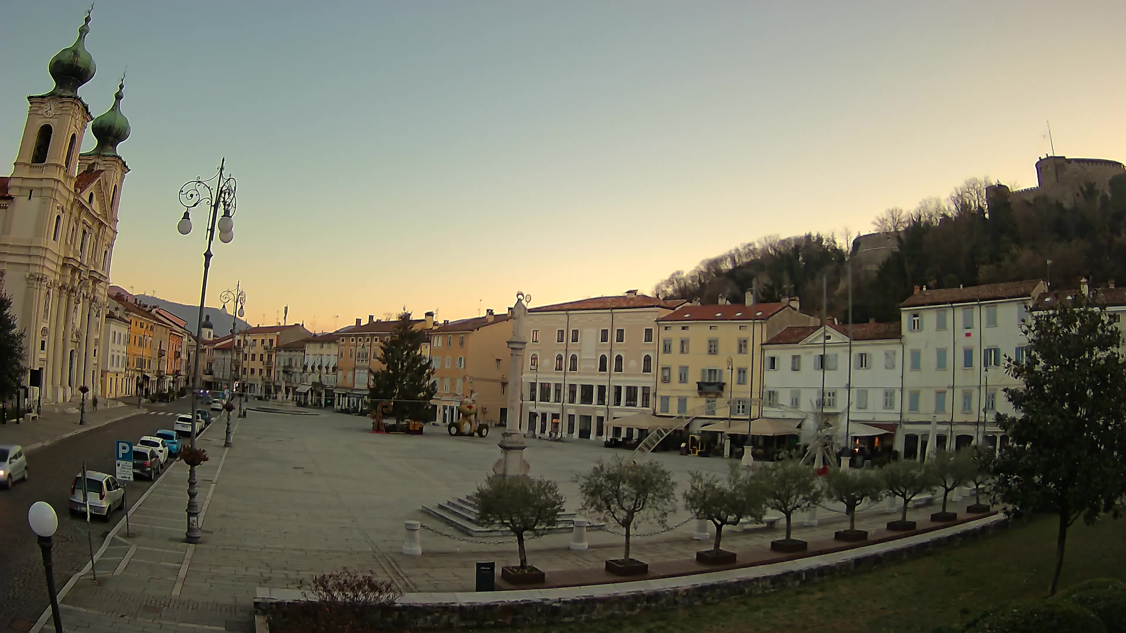 Webcam Gorizia Vittoria square – Church of st. Ignazio