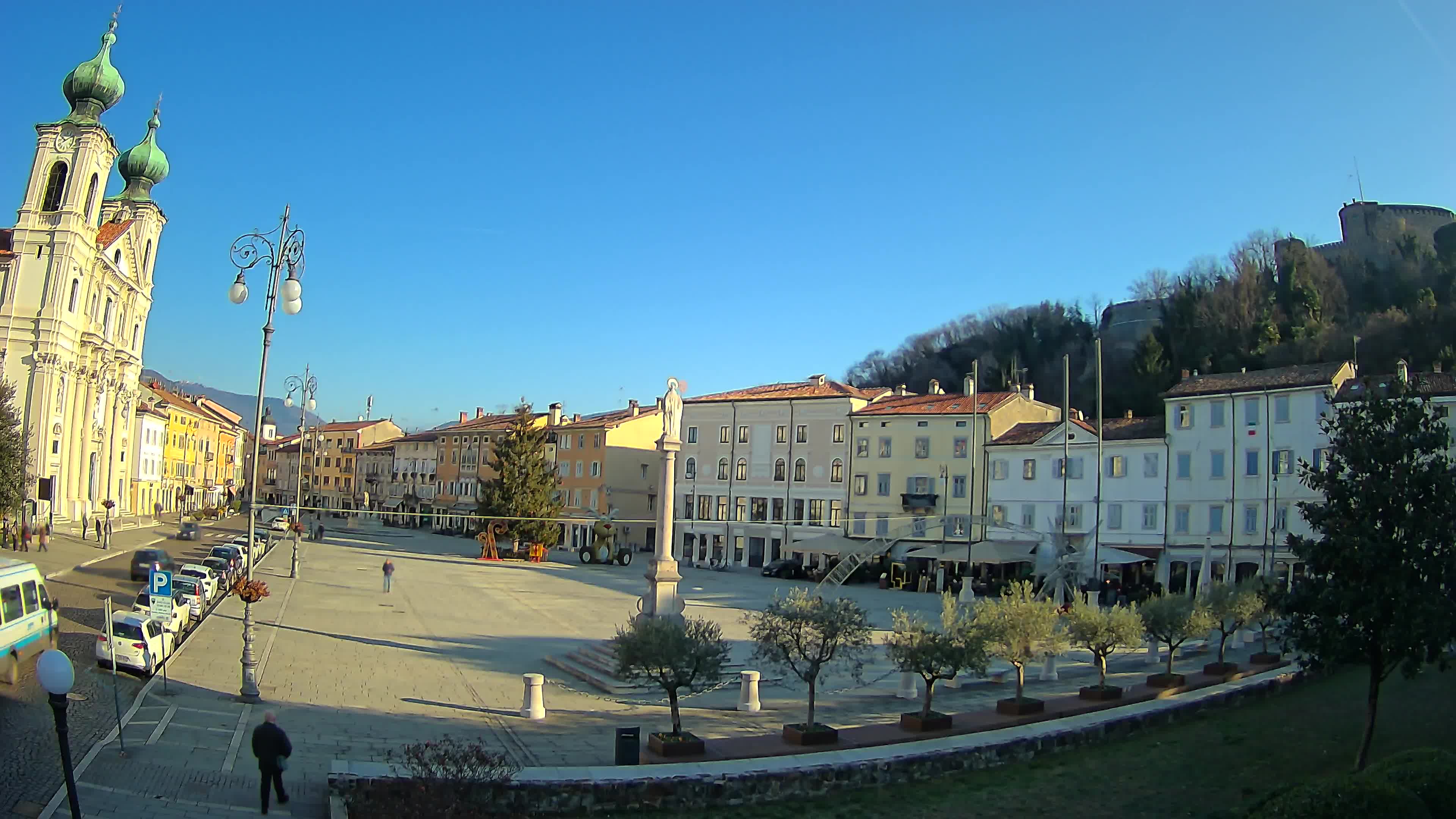 Webcam Gorizia Vittoria square – Church of st. Ignazio