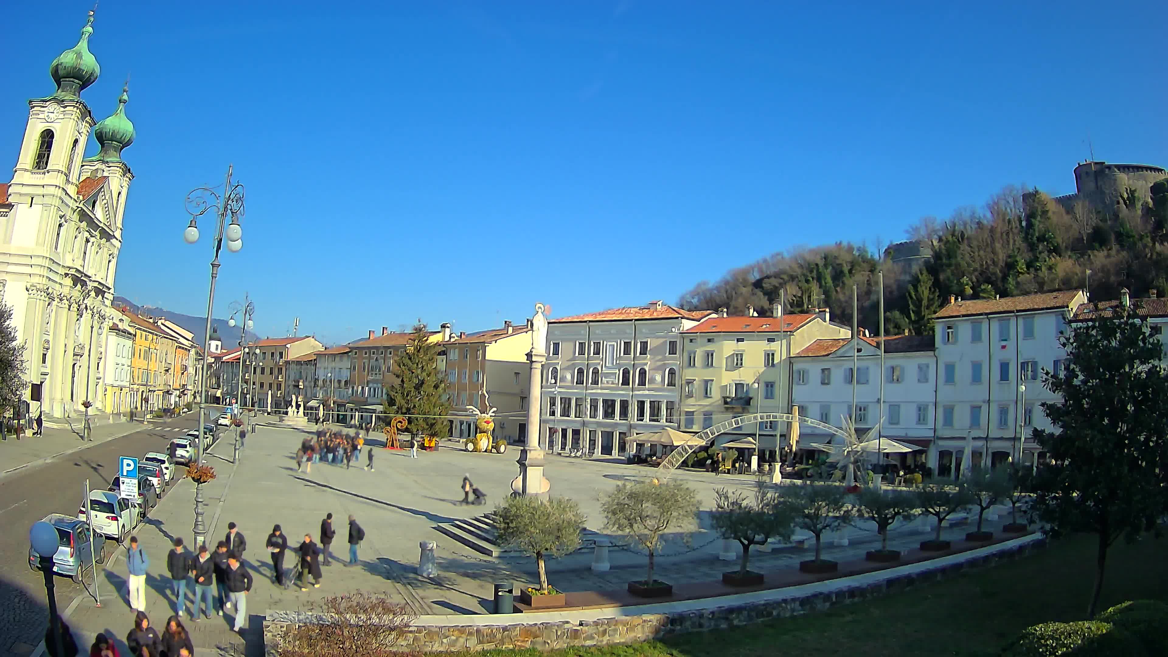 Görz – Vittoria-Platz – Kirche St. Ignazio