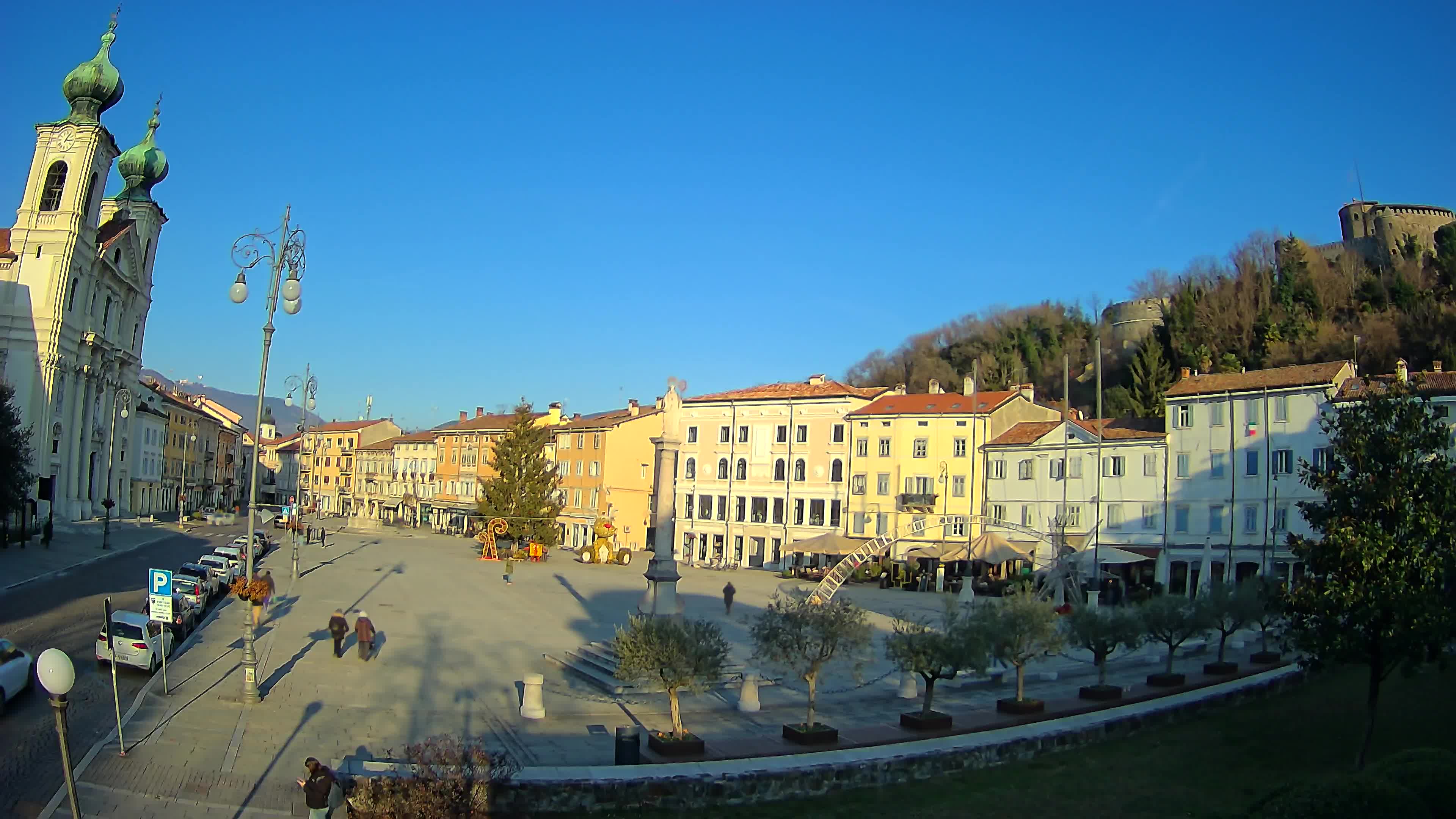 Webcam Gorizia Vittoria square – Church of st. Ignazio