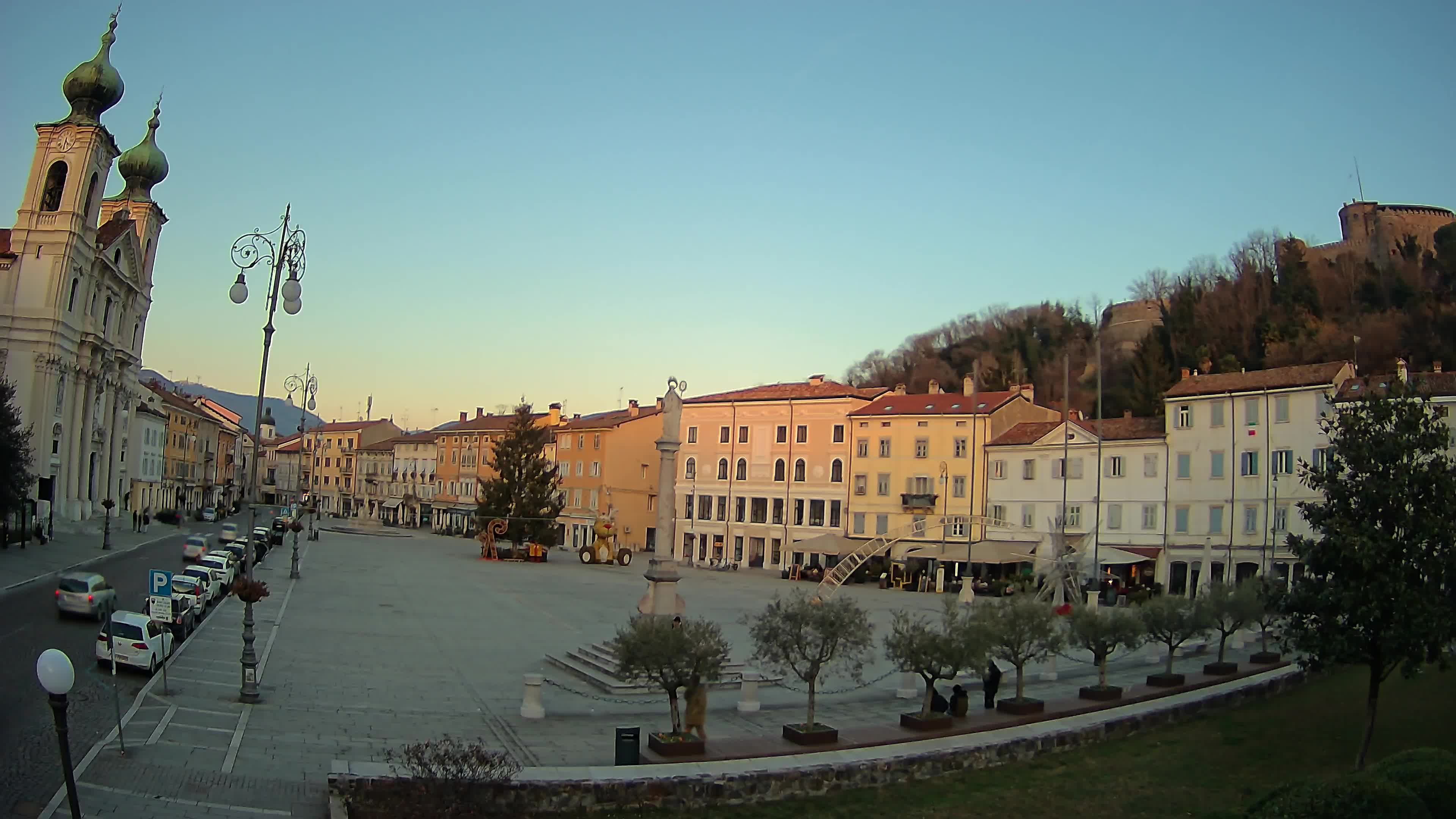 Webcam Gorizia Vittoria square – Church of st. Ignazio