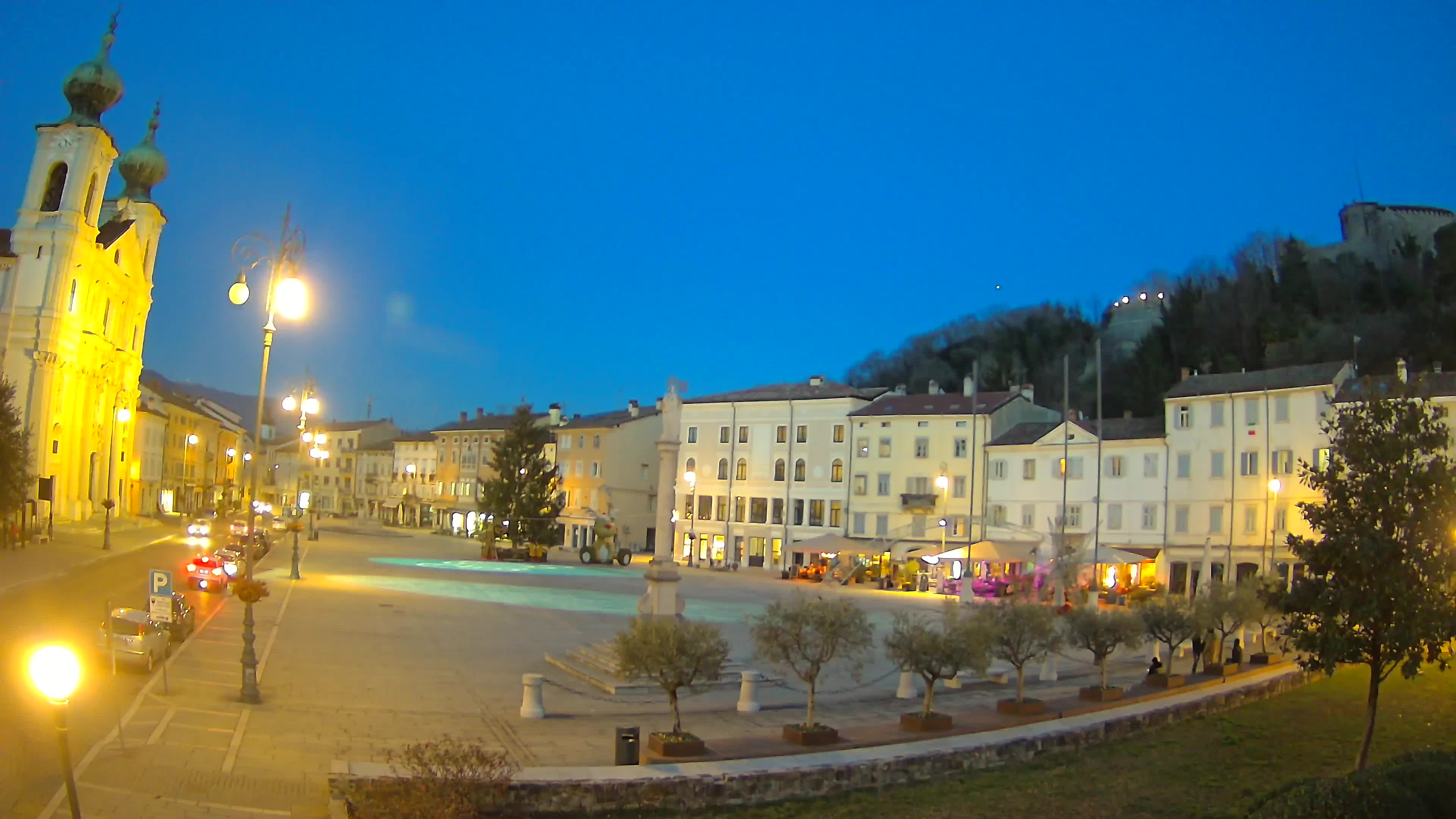 Webcam Gorizia Vittoria square – Church of st. Ignazio