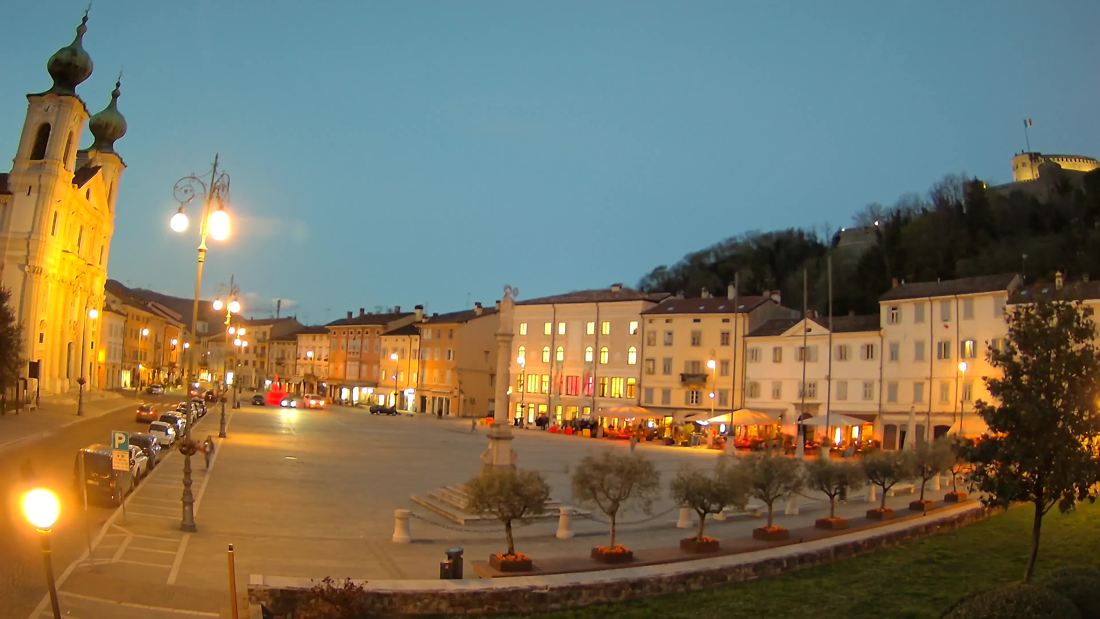 Webcam Gorizia Vittoria square – Church of st. Ignazio