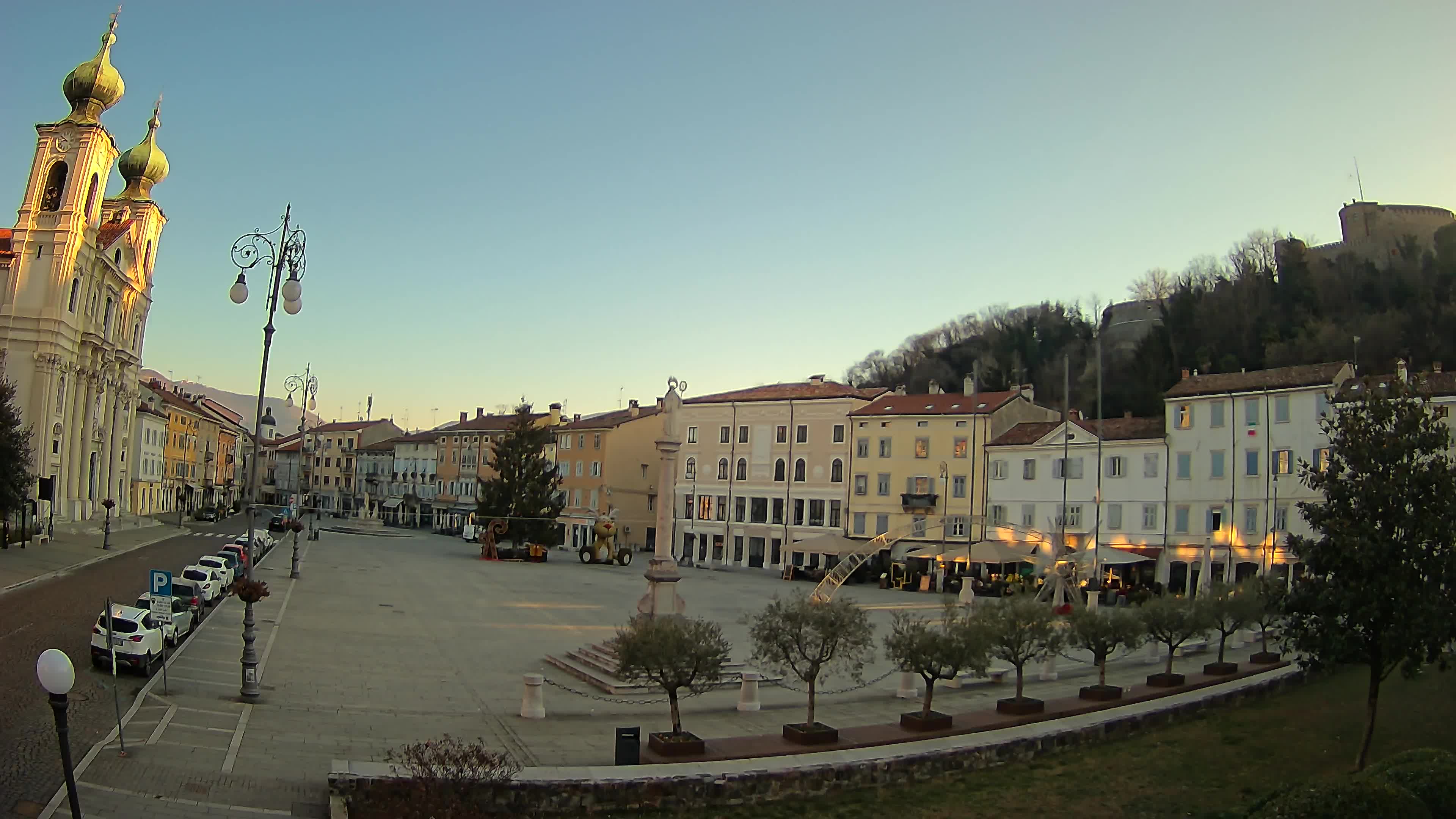 Webcam Gorizia Vittoria square – Church of st. Ignazio