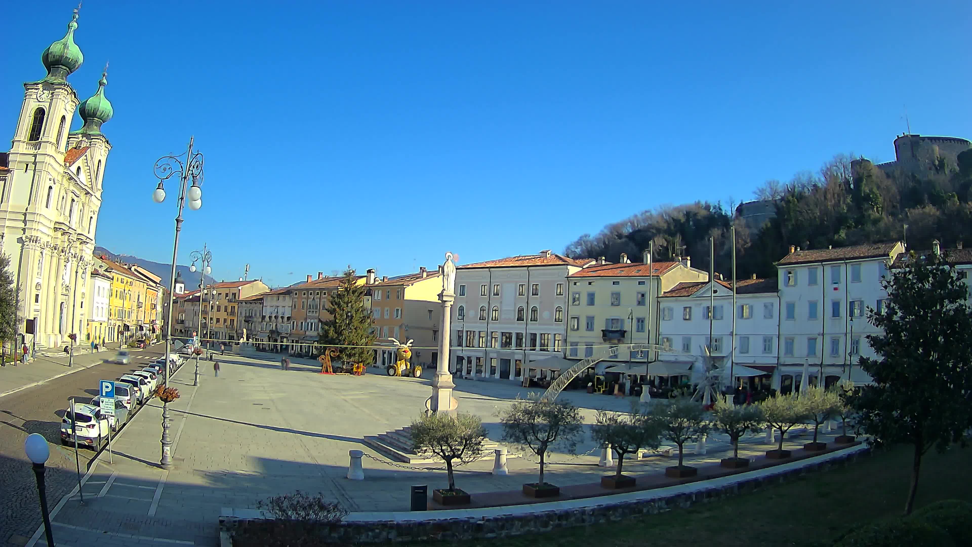 Webcam Gorizia Vittoria square – Church of st. Ignazio