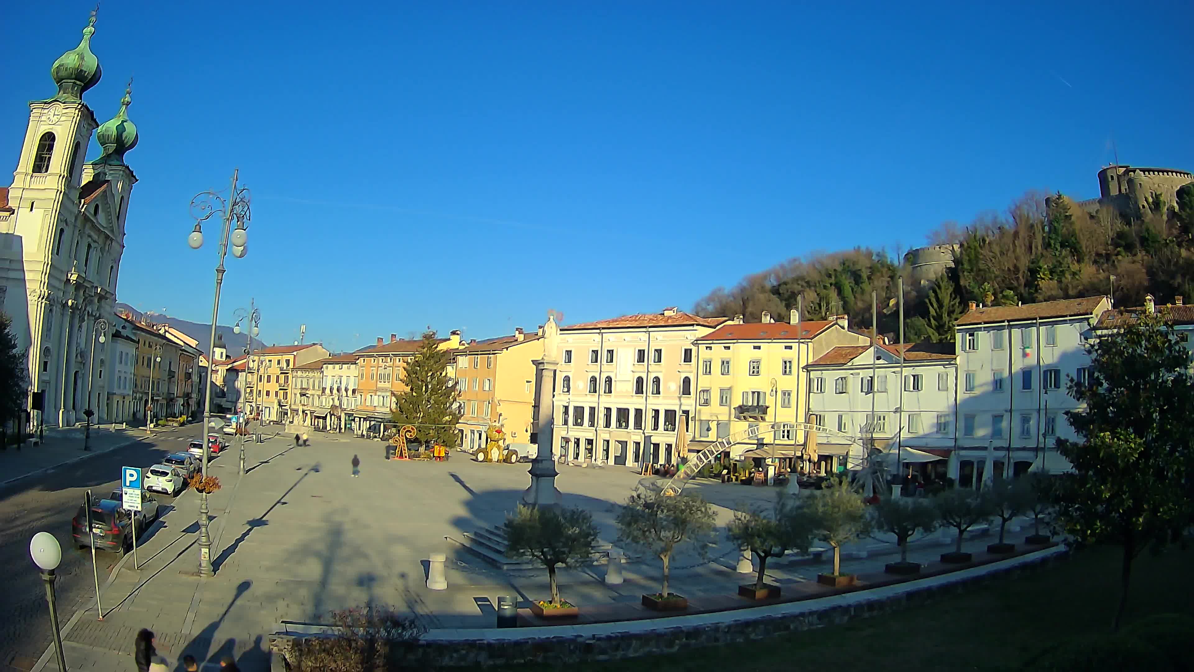 Webcam Gorizia Vittoria square – Church of st. Ignazio