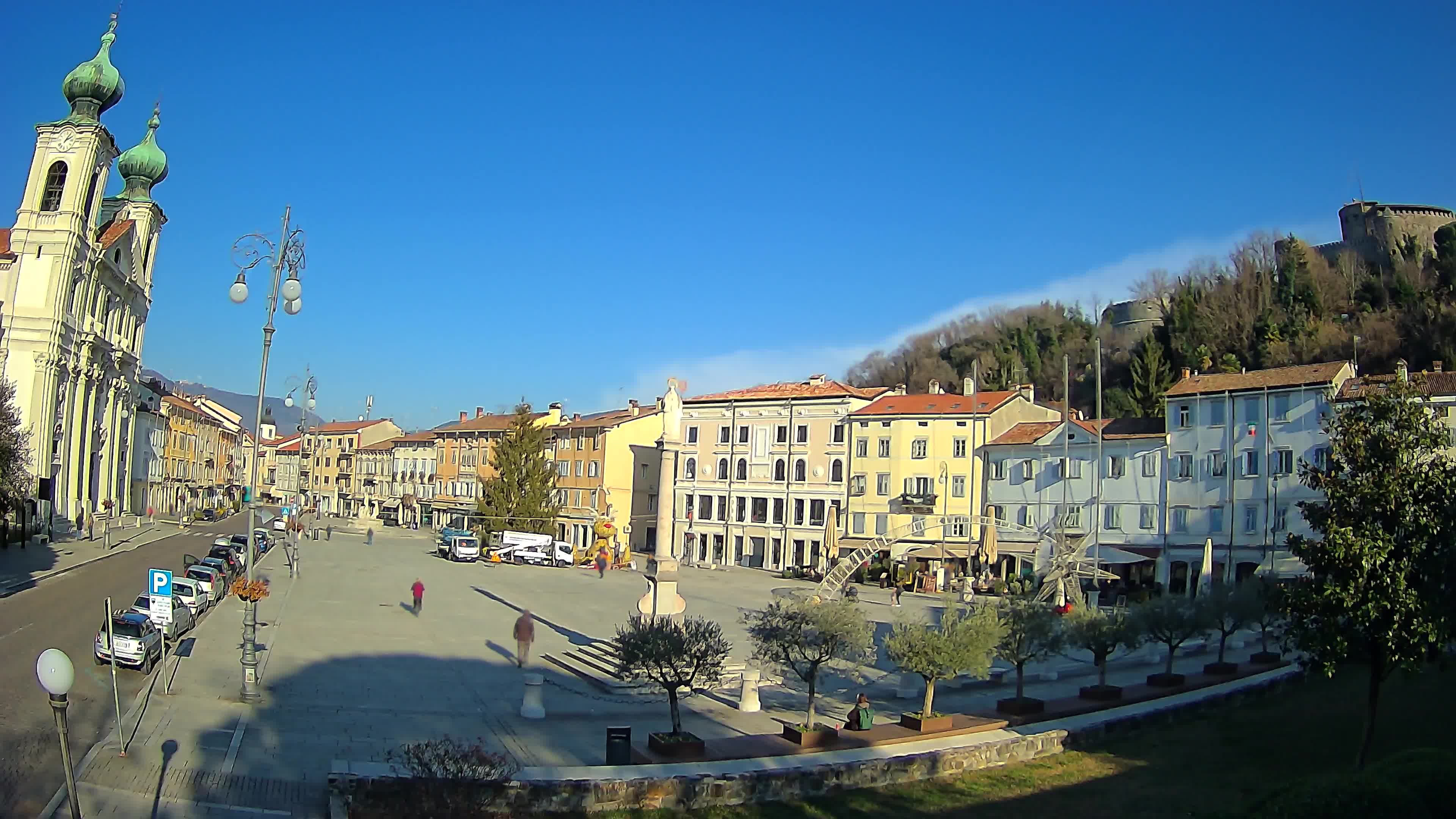 Webcam Gorizia Vittoria square – Church of st. Ignazio