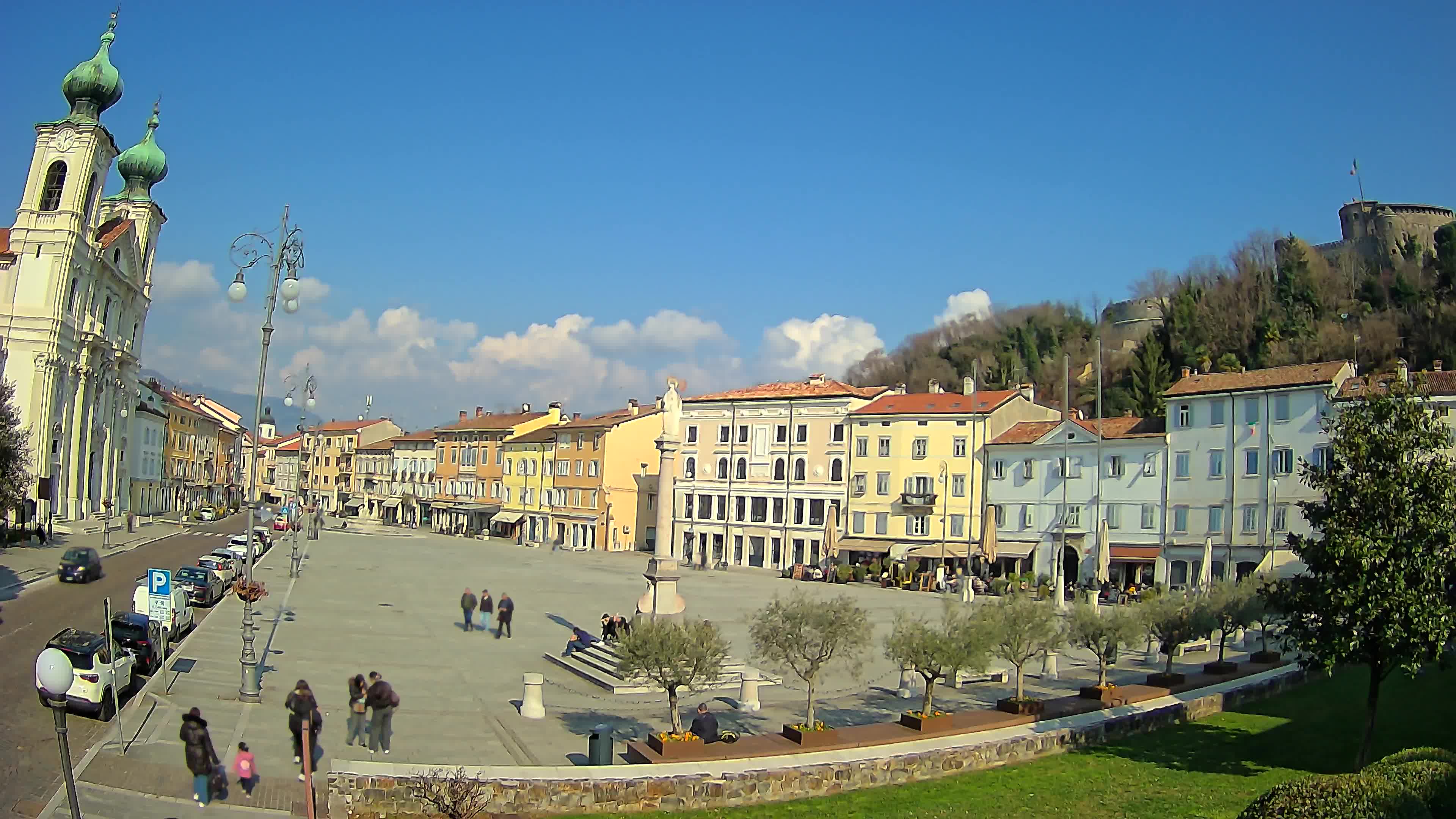 Webcam Gorizia Vittoria square – Church of st. Ignazio