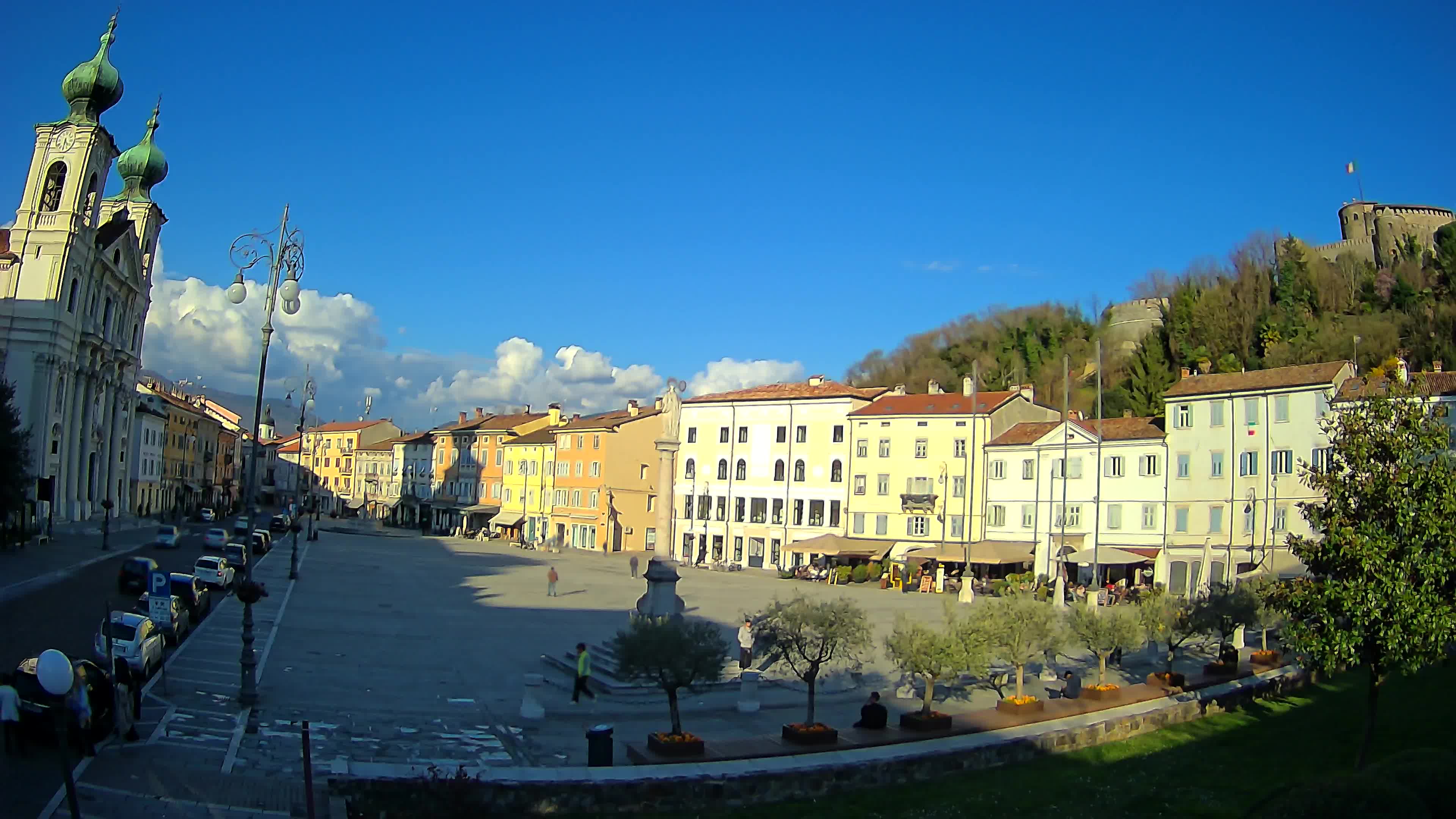 Webcam Gorizia Vittoria square – Church of st. Ignazio