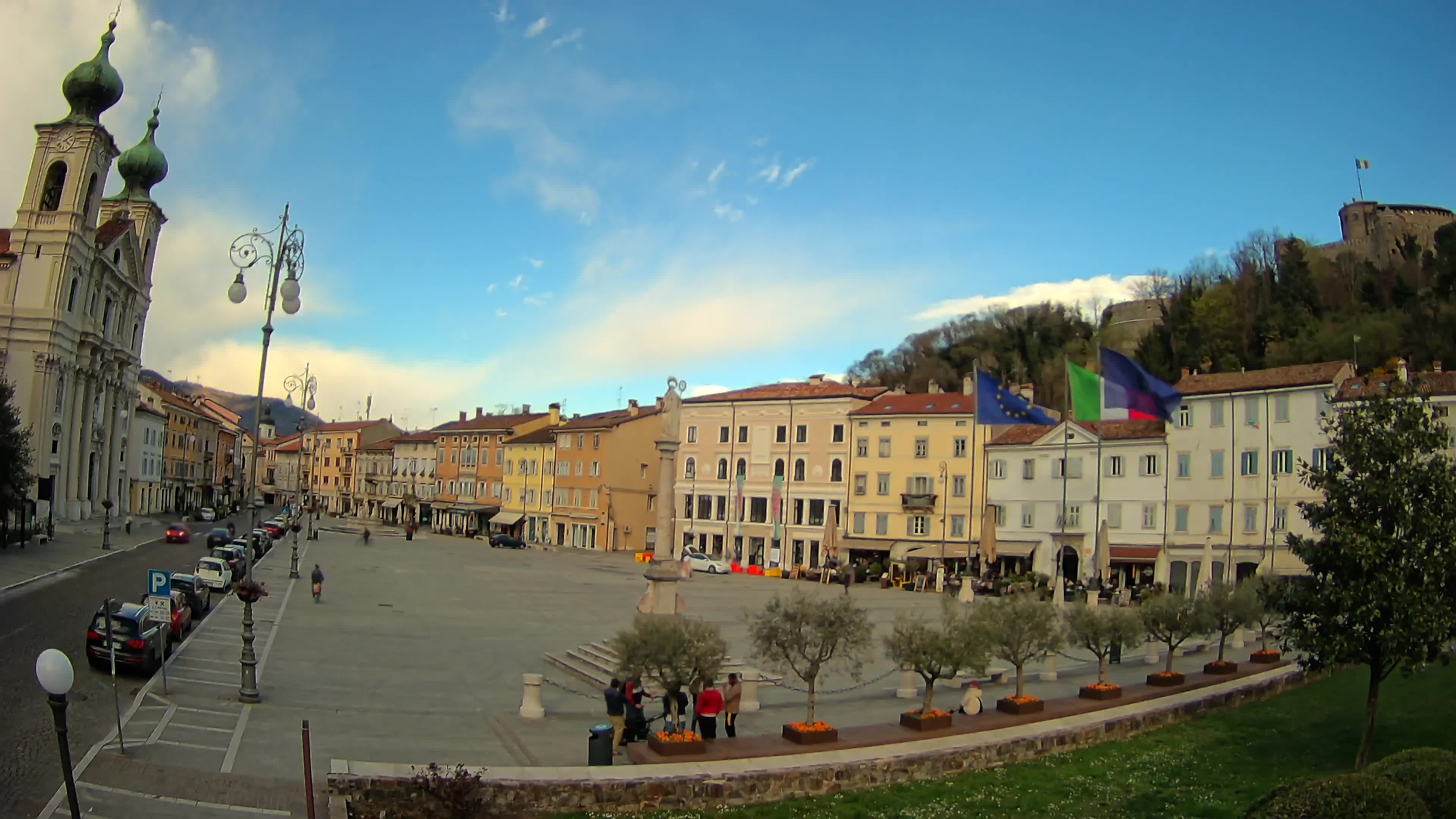 Webcam Gorizia Vittoria square – Church of st. Ignazio