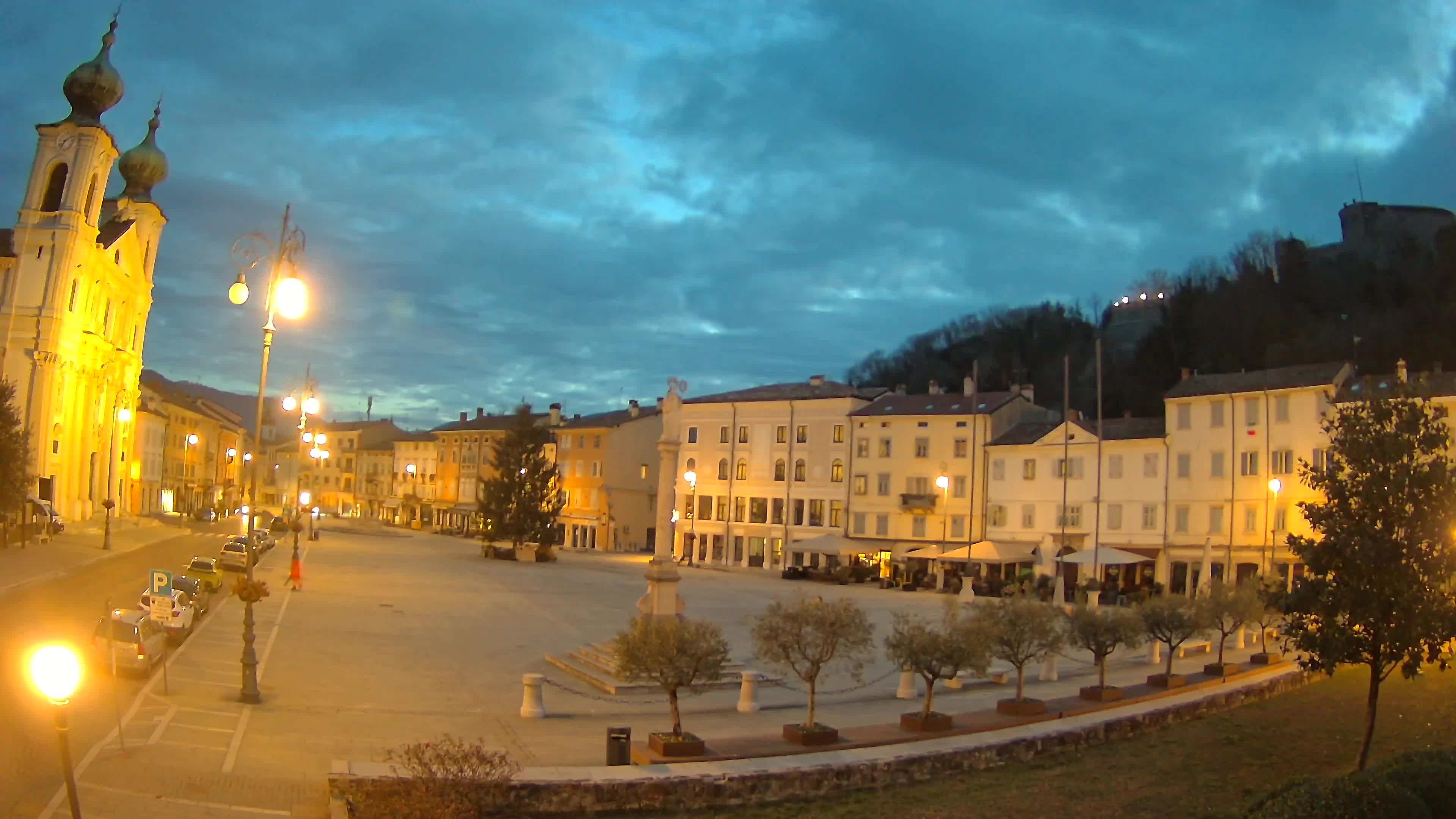 Gorizia – Place Vittoria – église st. Ignazio