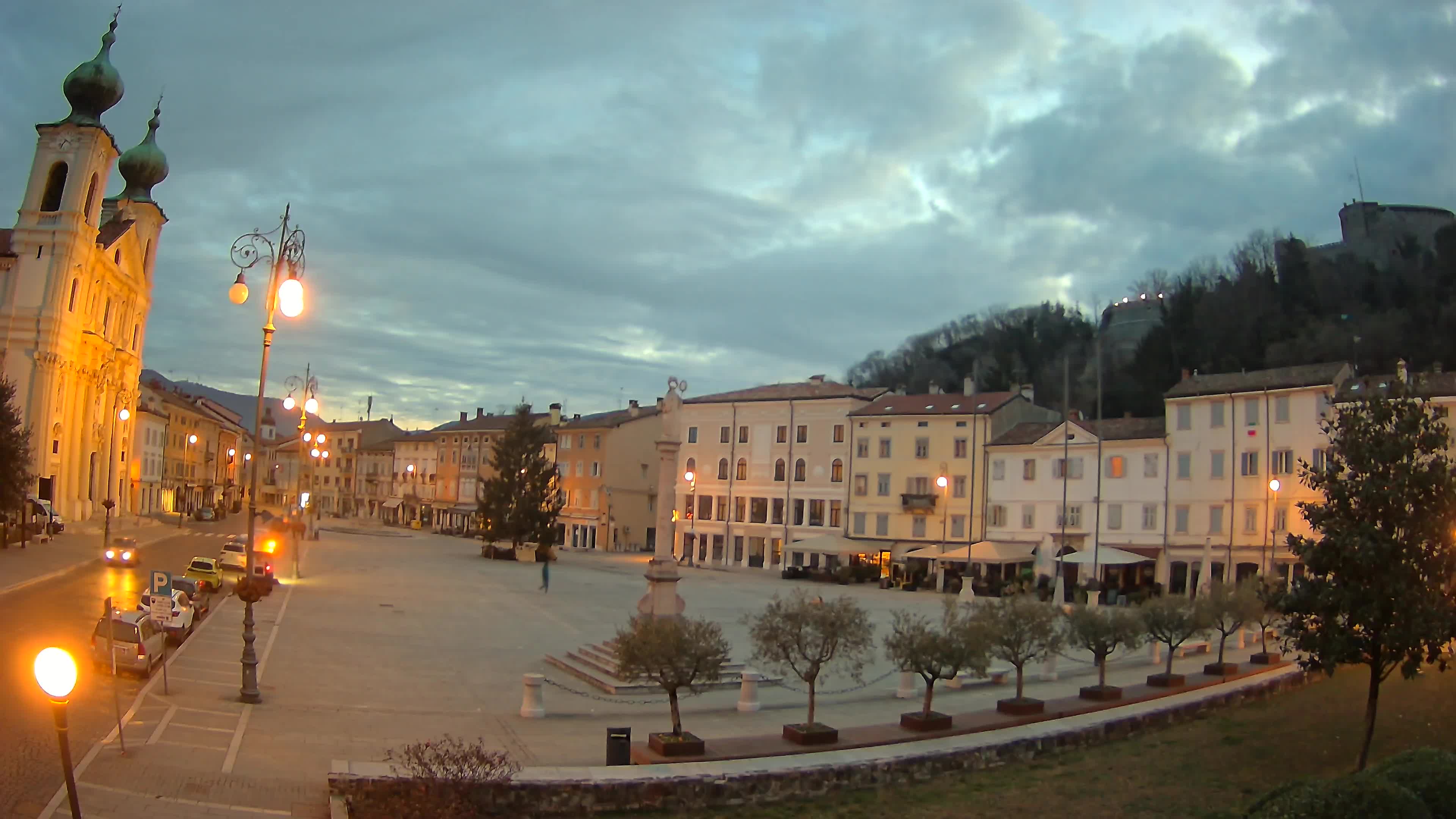 Gorizia – Place Vittoria – église st. Ignazio