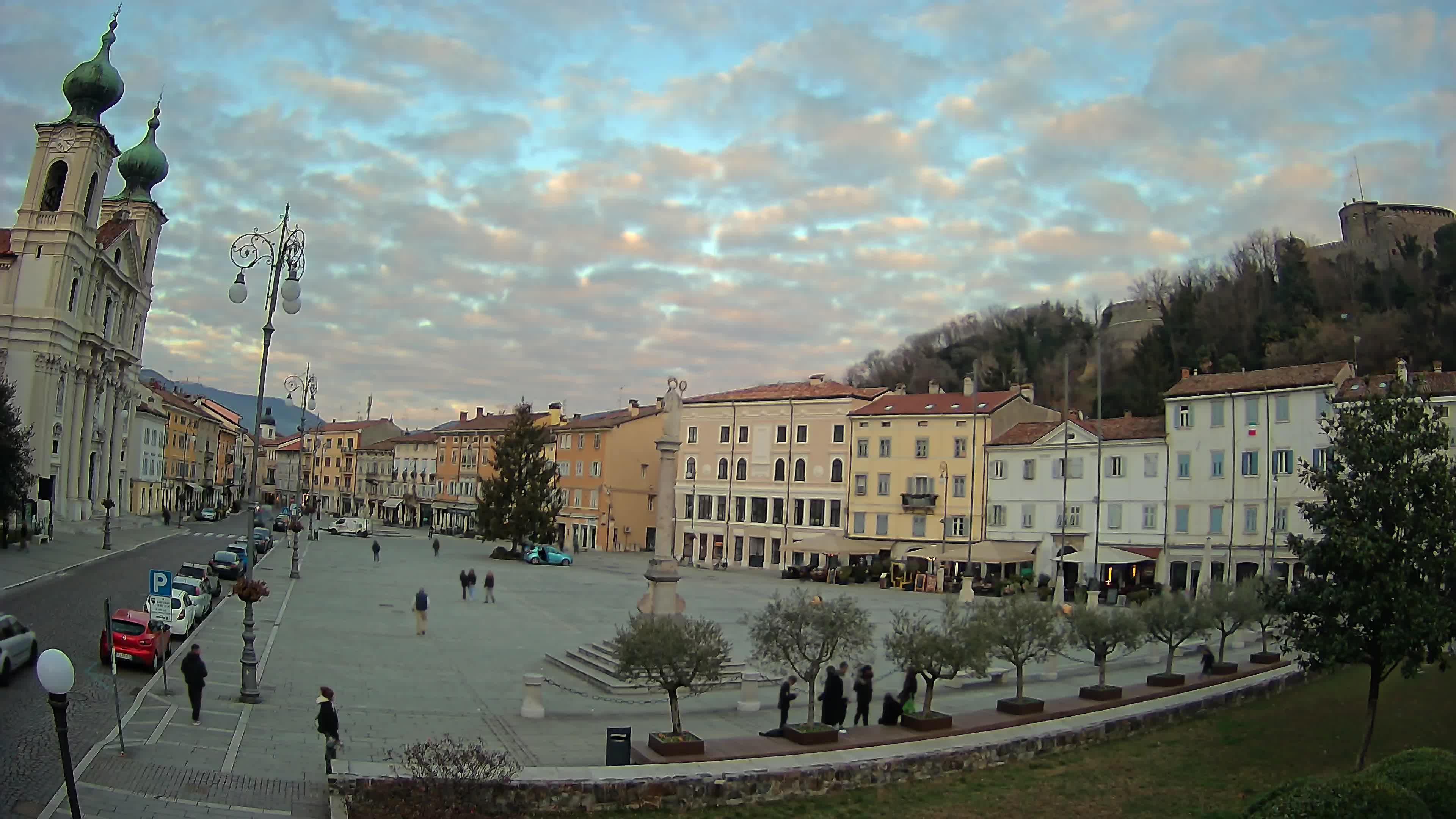 Görz – Vittoria-Platz – Kirche St. Ignazio