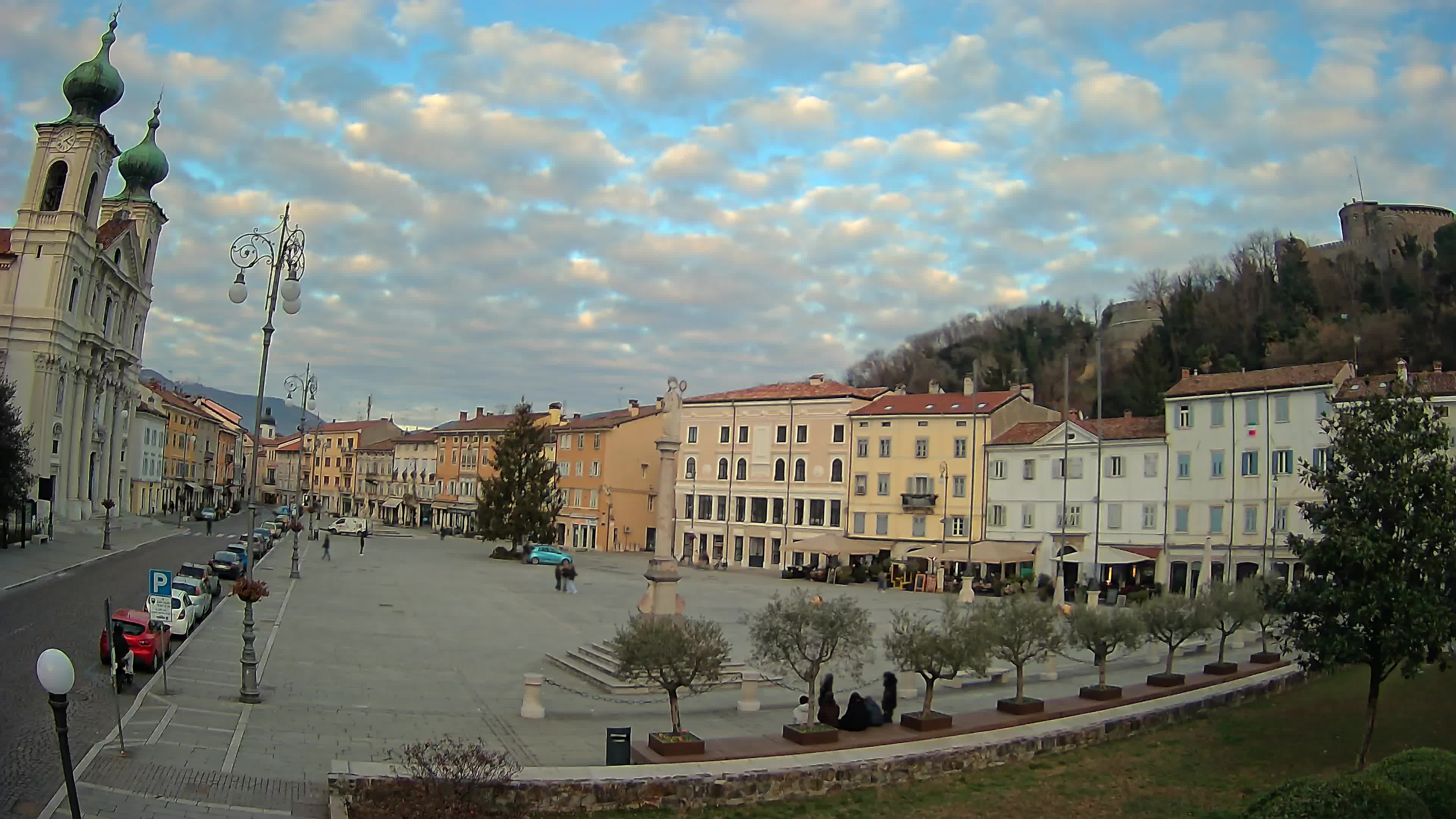 Görz – Vittoria-Platz – Kirche St. Ignazio