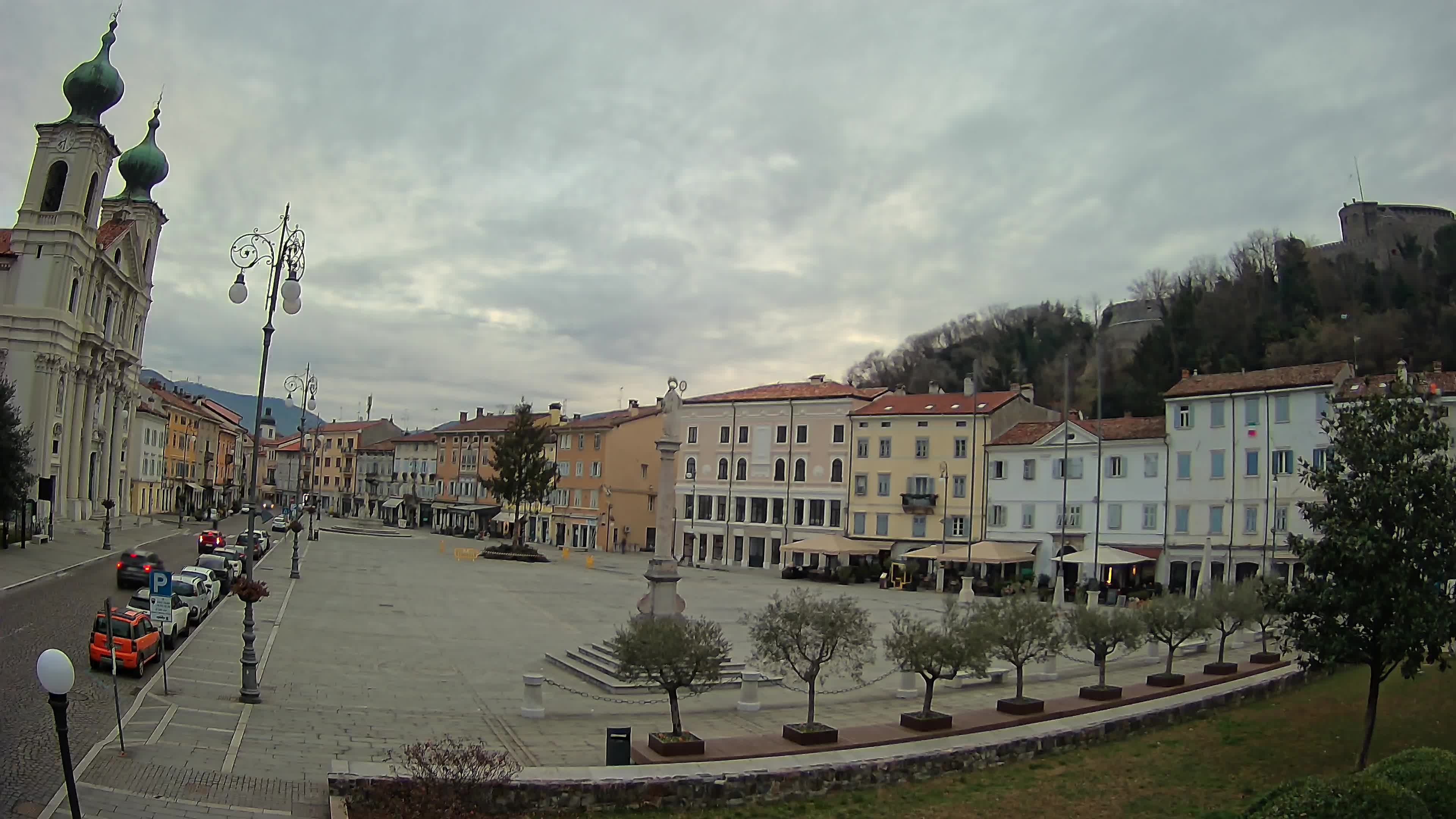 Webcam Gorizia Vittoria square – Church of st. Ignazio