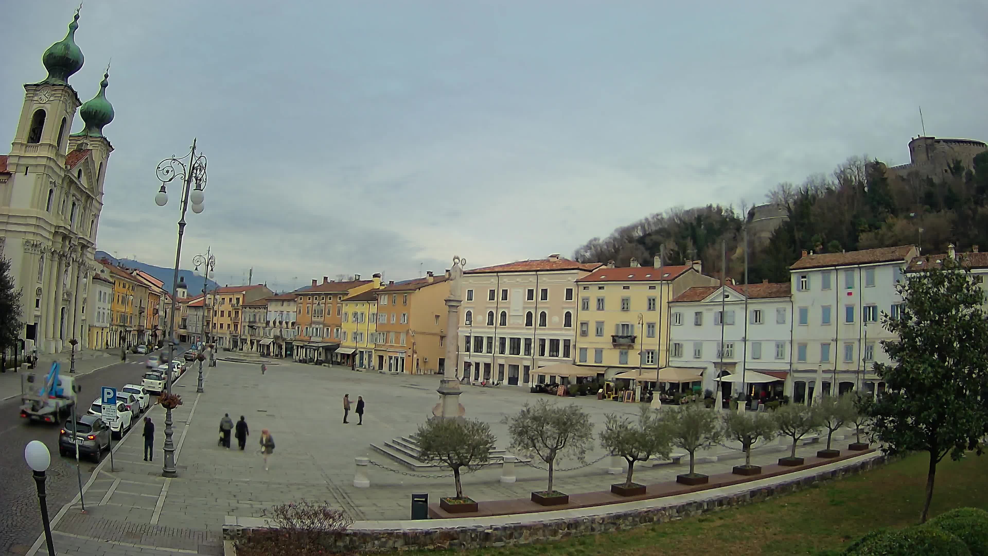 Webcam Gorizia Vittoria square – Church of st. Ignazio