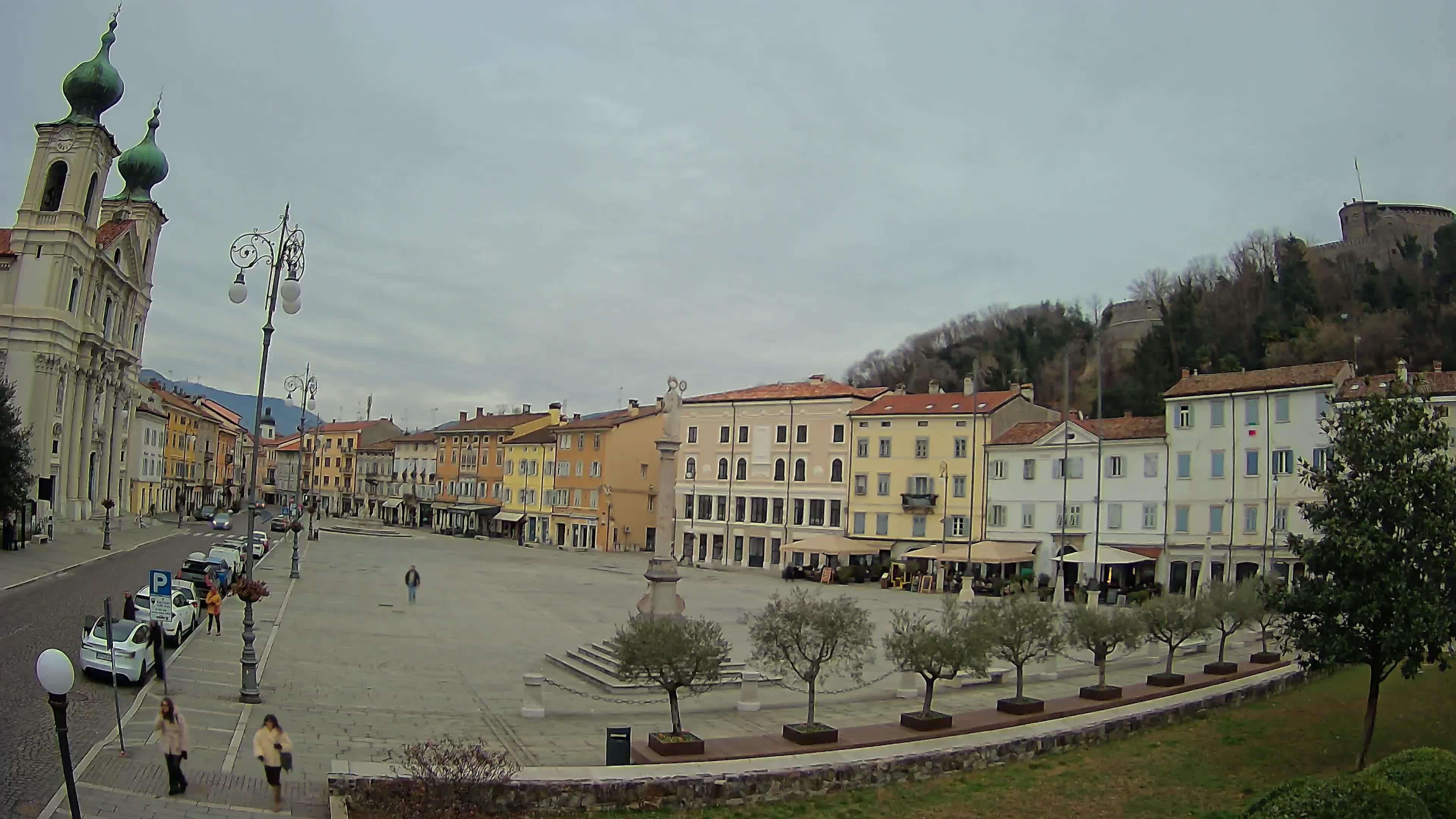 Gorizia – Place Vittoria – église st. Ignazio