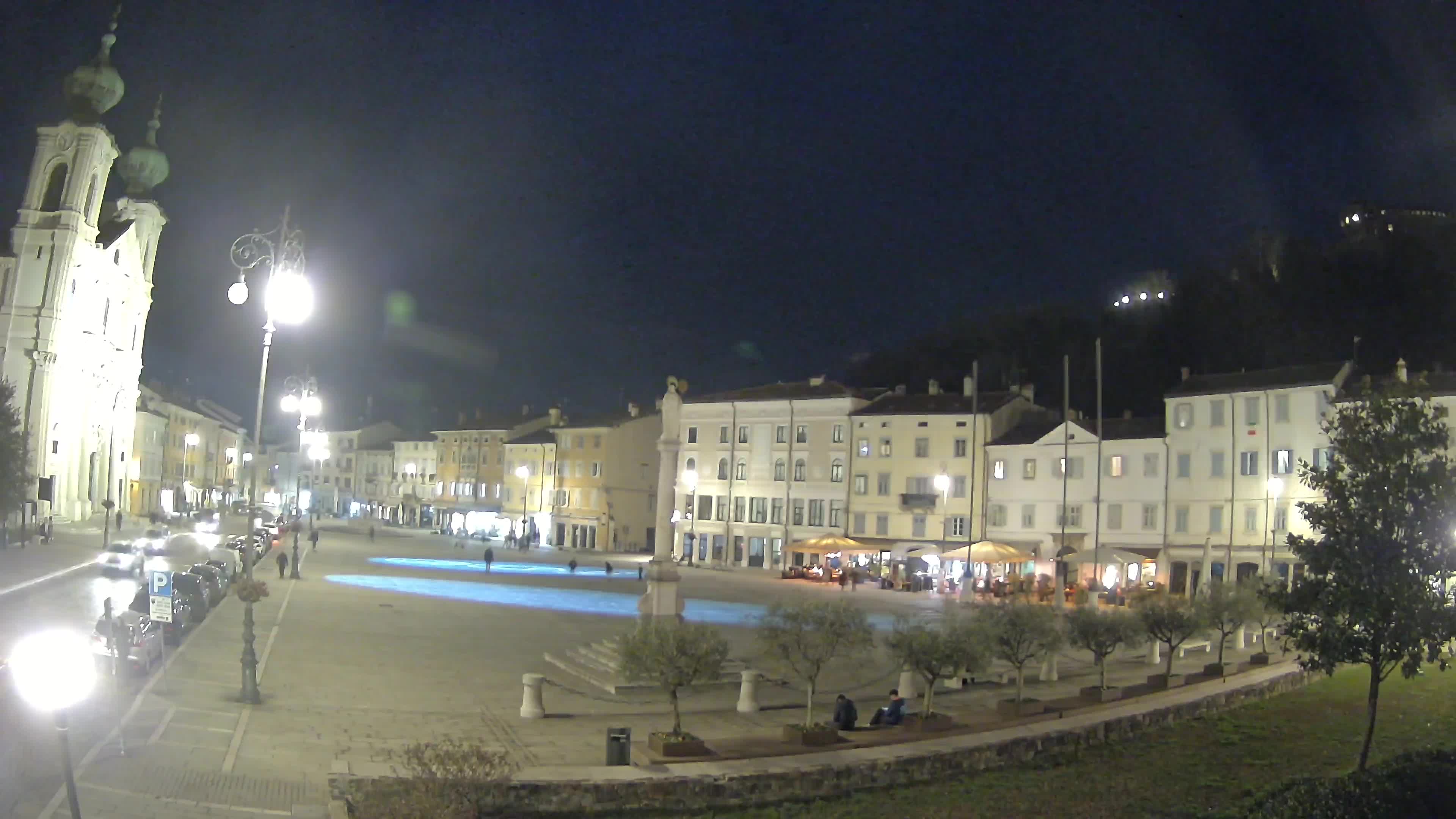 Gorizia – Plaza Vittoria – iglesia de San Pedro. Ignacio
