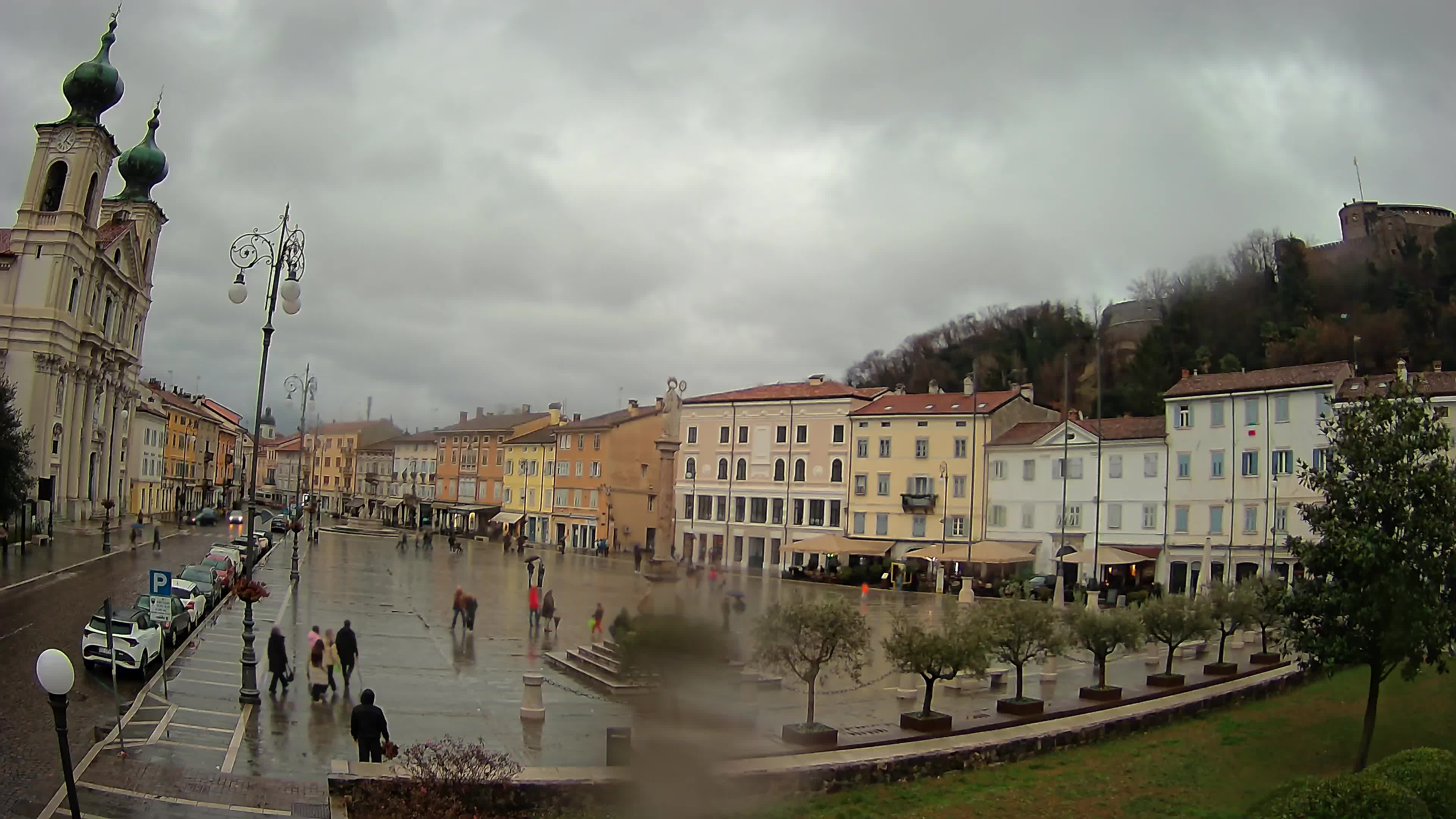 Gorizia – Place Vittoria – église st. Ignazio