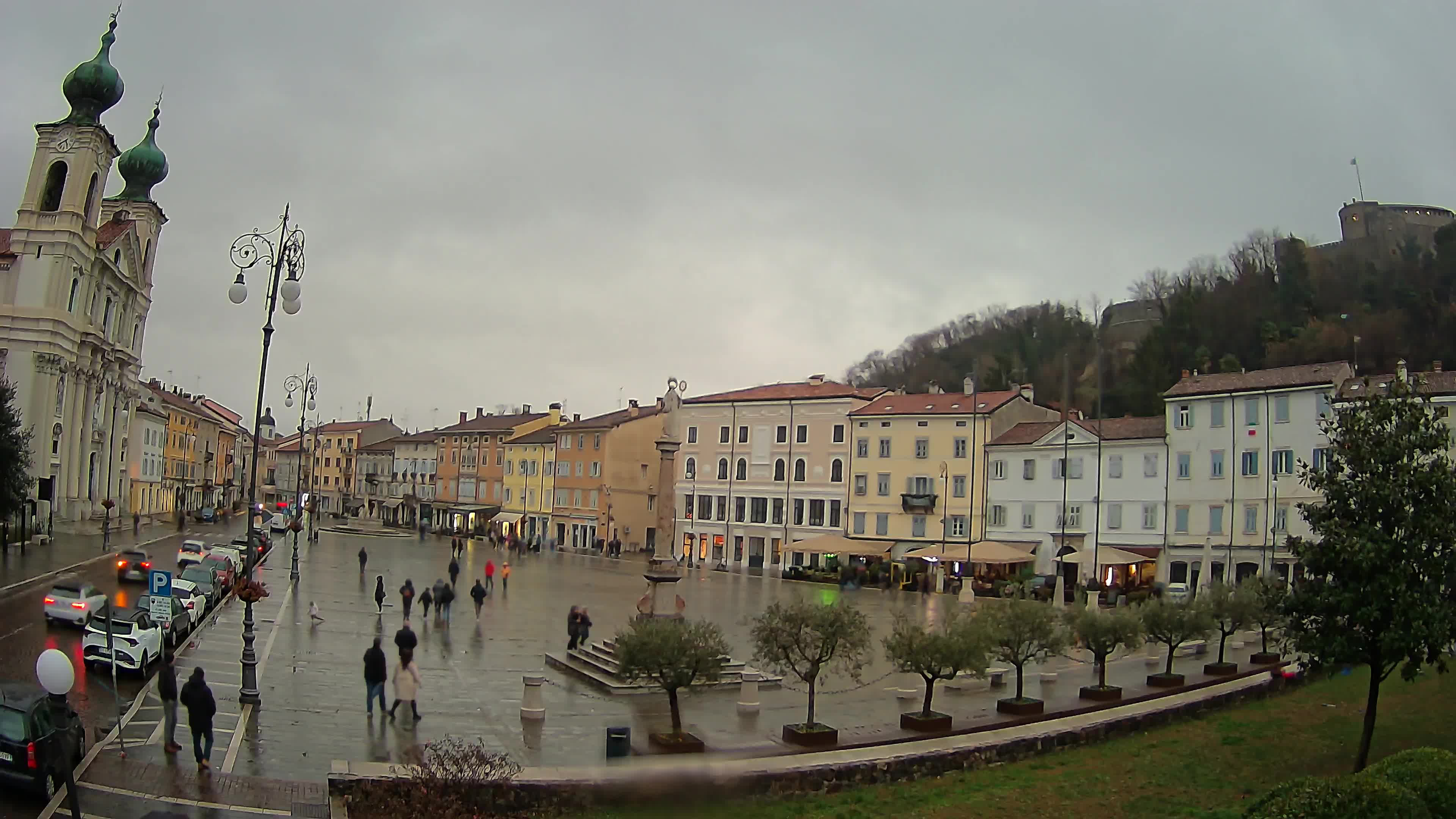 Gorizia – Place Vittoria – église st. Ignazio