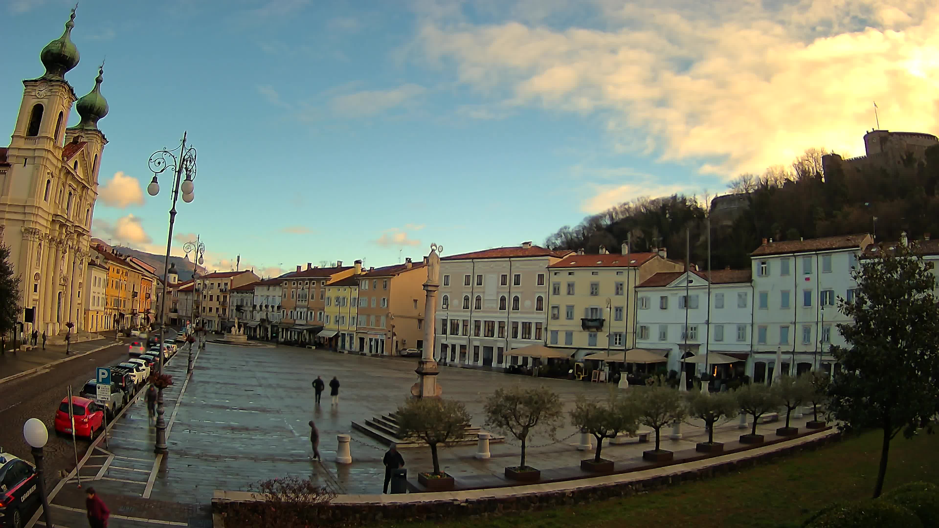 Görz – Vittoria-Platz – Kirche St. Ignazio