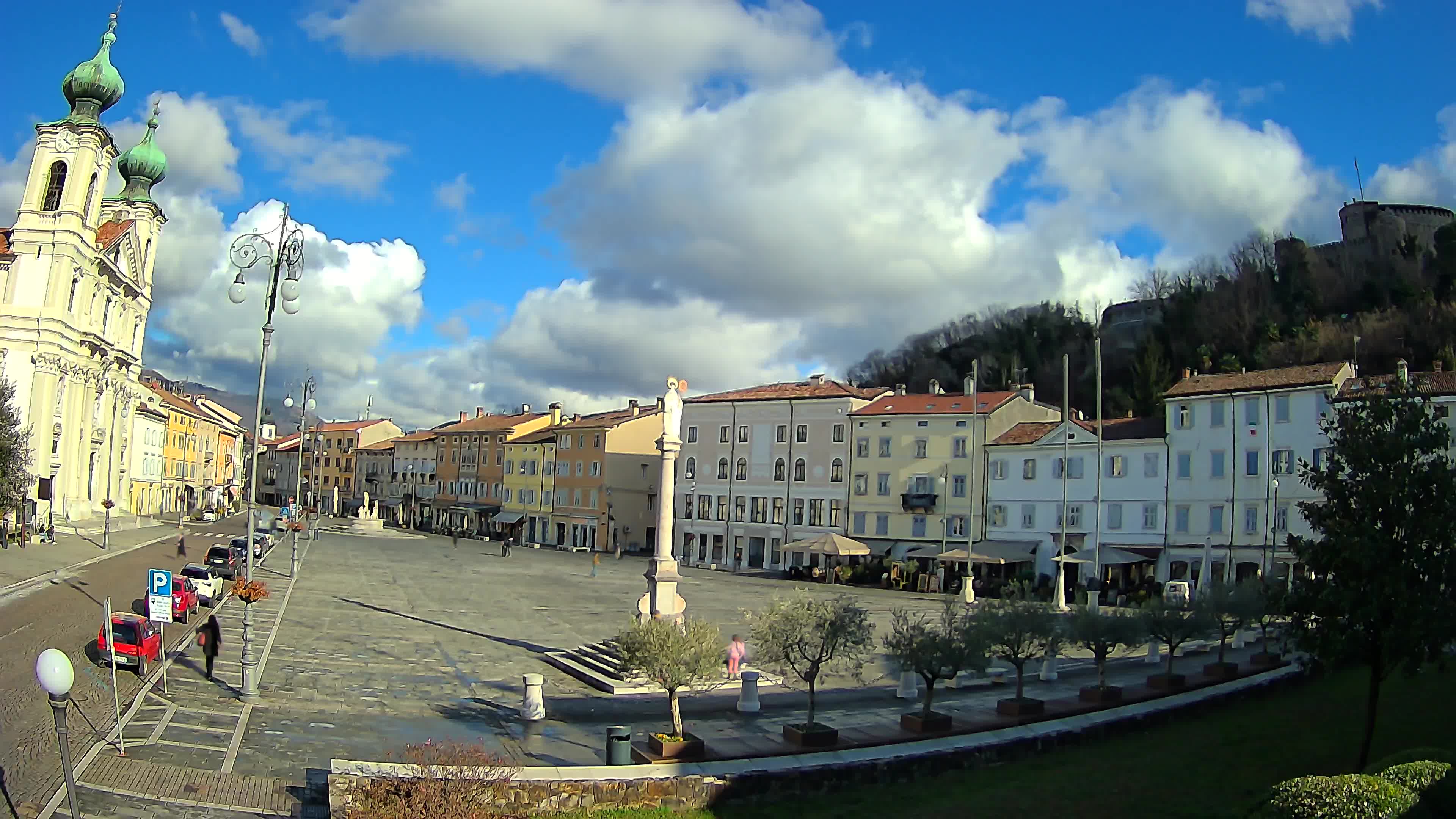 Webcam Gorizia Vittoria square – Church of st. Ignazio