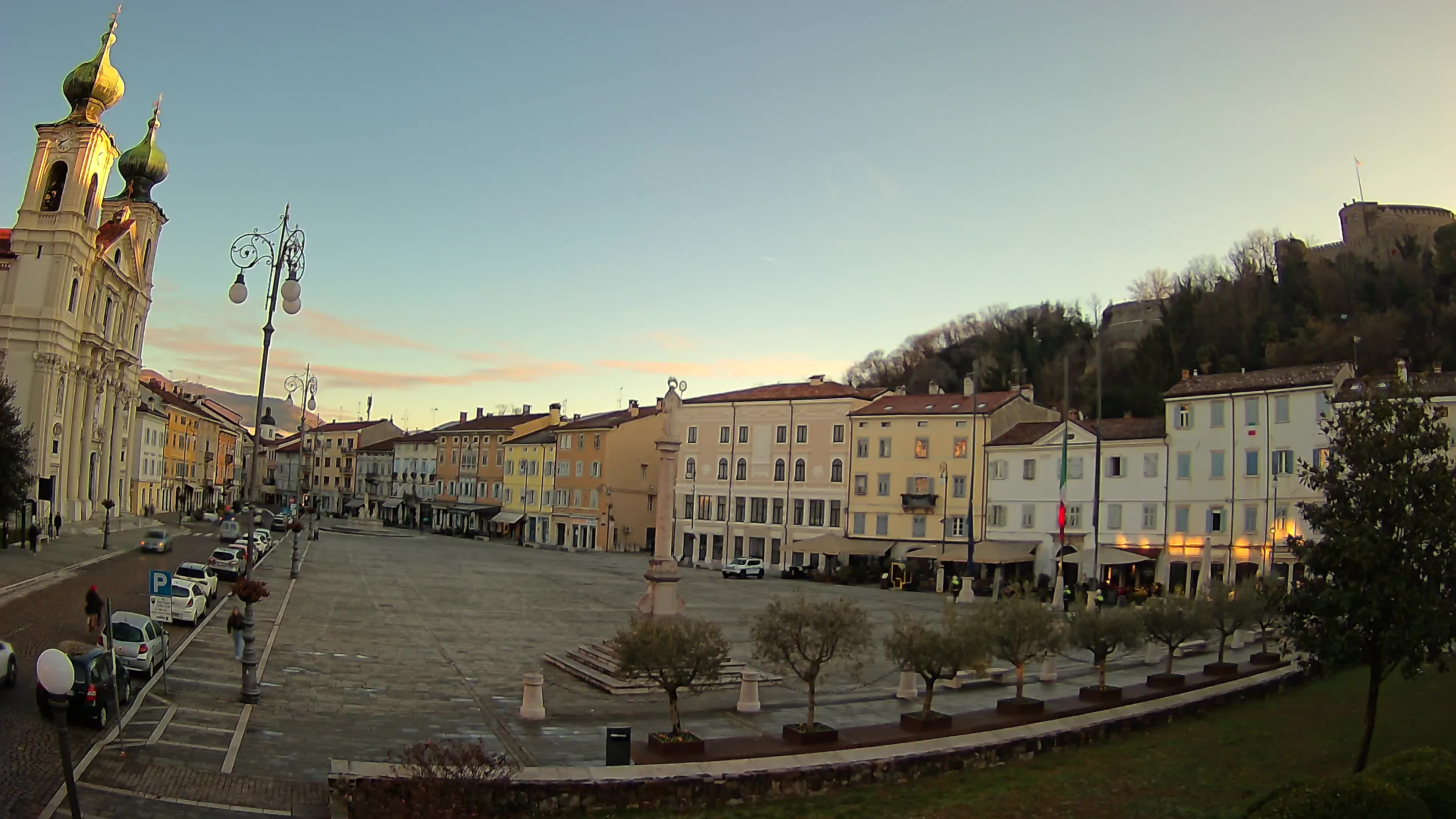 Webcam Gorizia Vittoria square – Church of st. Ignazio