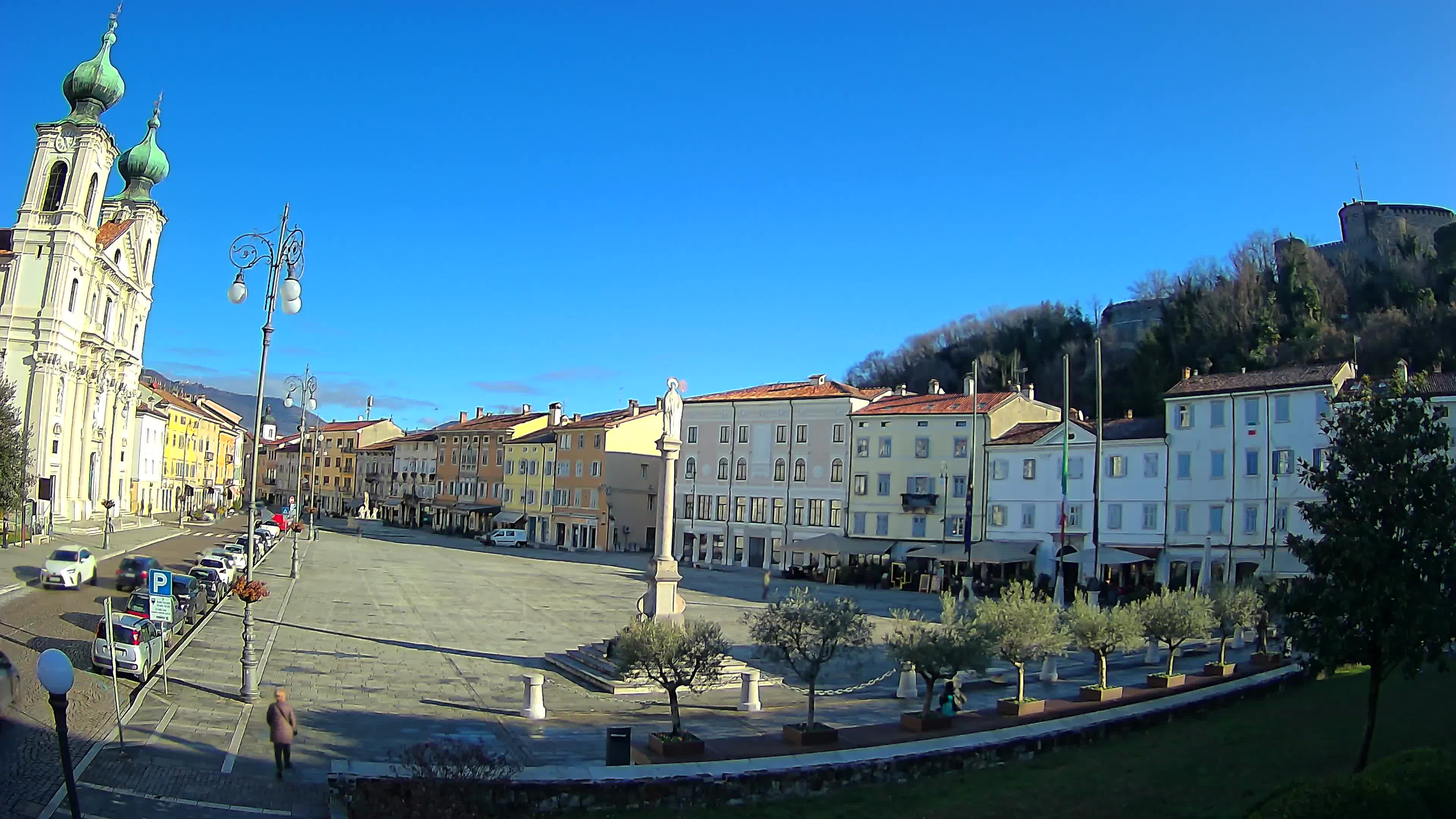 Webcam Gorizia Vittoria square – Church of st. Ignazio