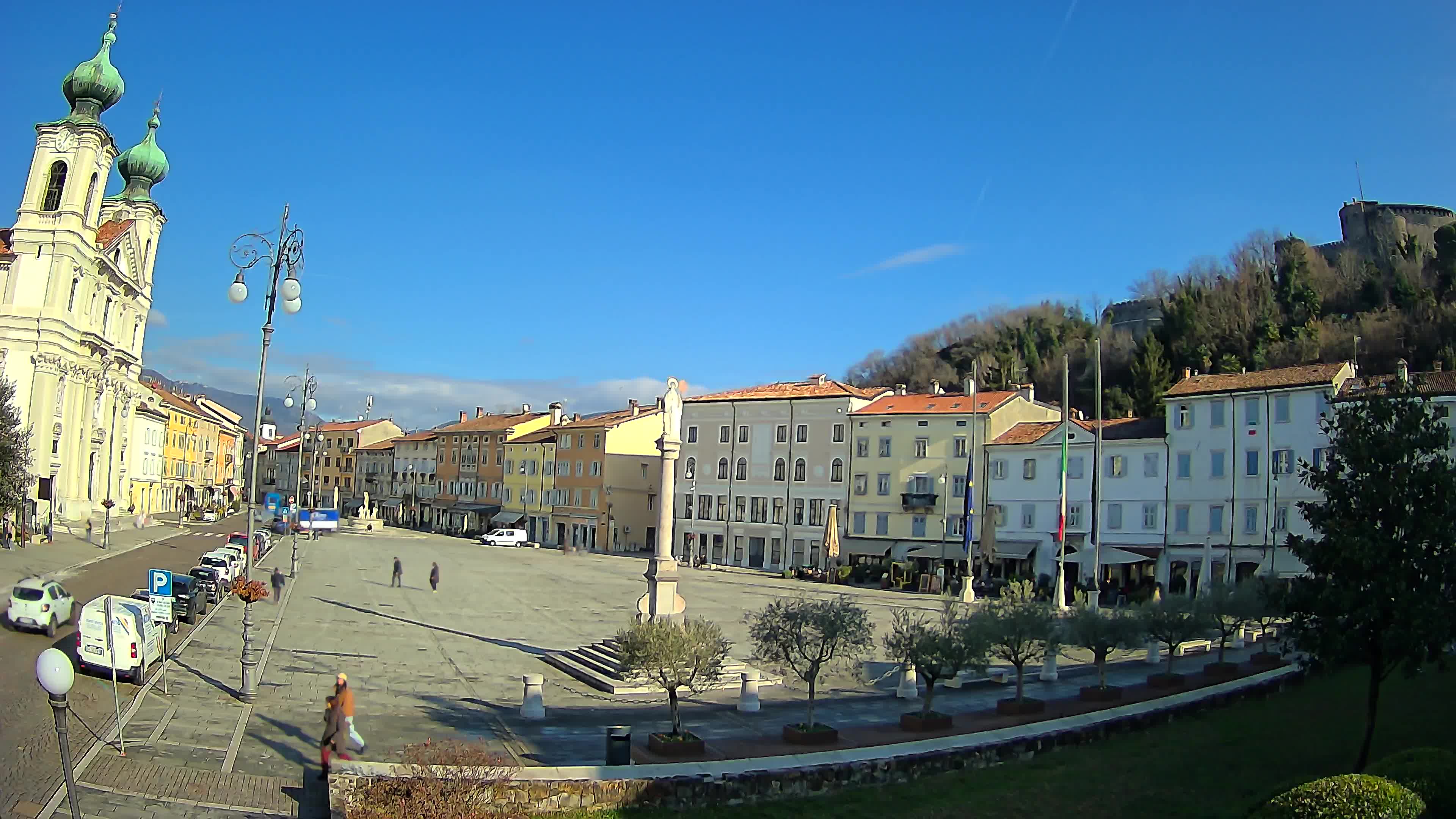 Gorizia – Place Vittoria – église st. Ignazio