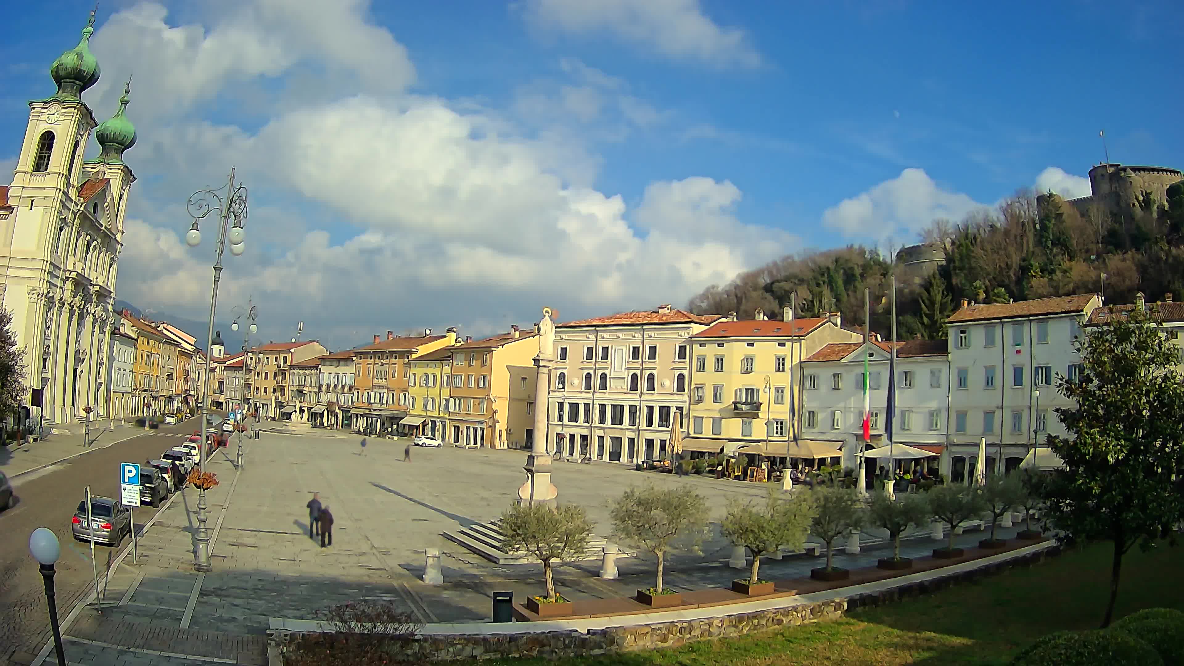 Webcam Gorizia Vittoria square – Church of st. Ignazio