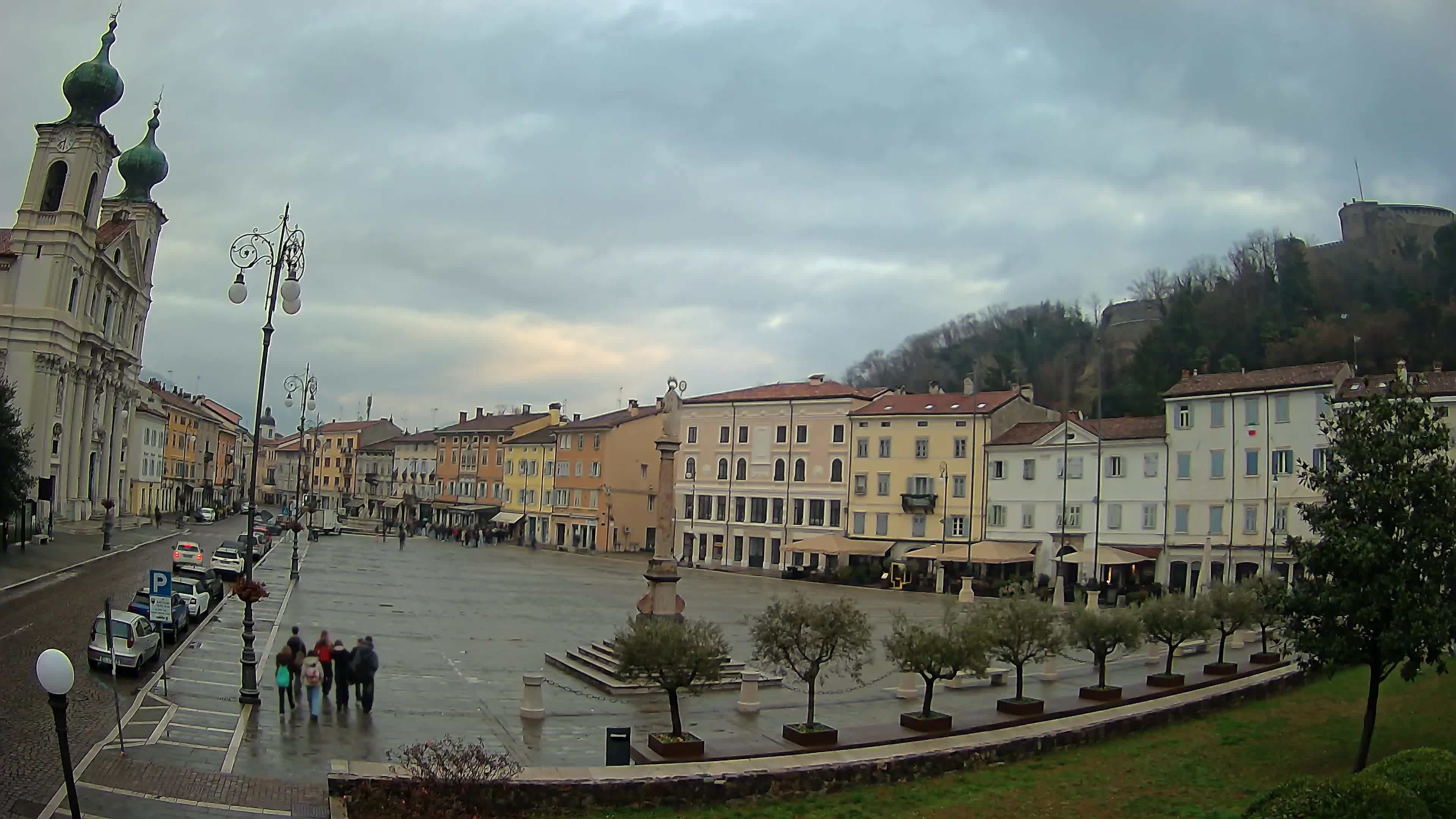 Görz – Vittoria-Platz – Kirche St. Ignazio