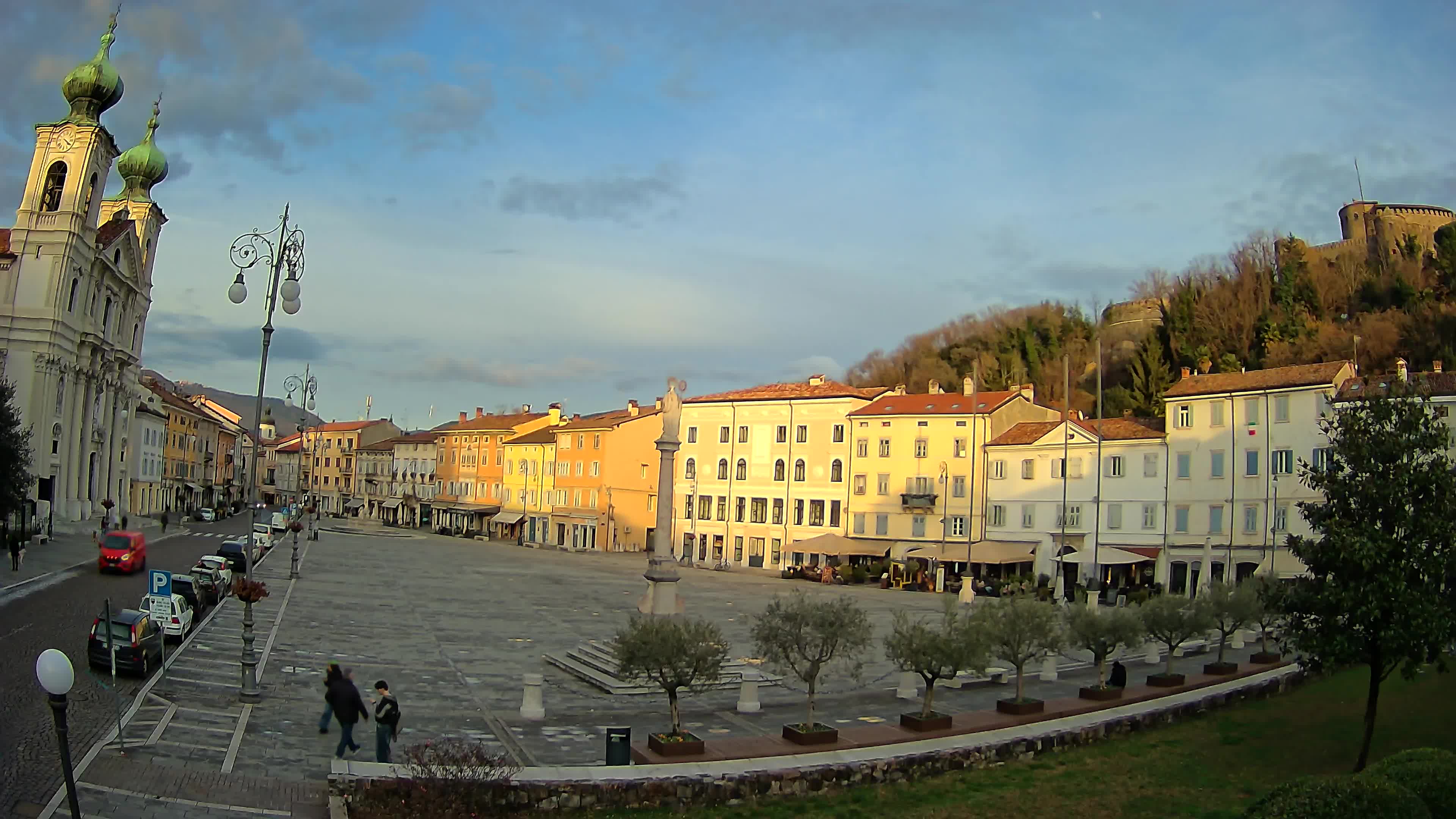 Webcam Gorizia Vittoria square – Church of st. Ignazio