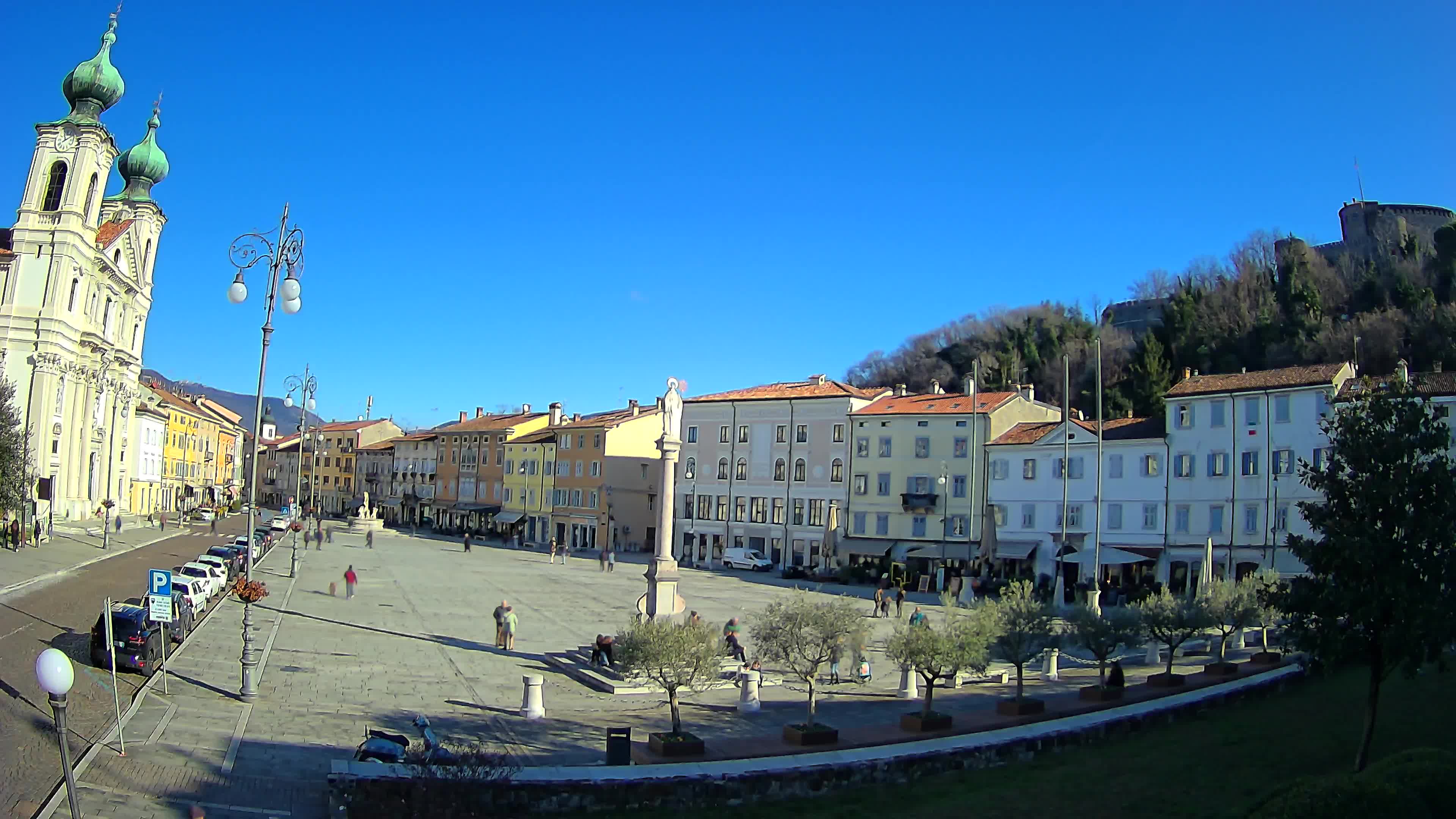 Webcam Gorizia Vittoria square – Church of st. Ignazio