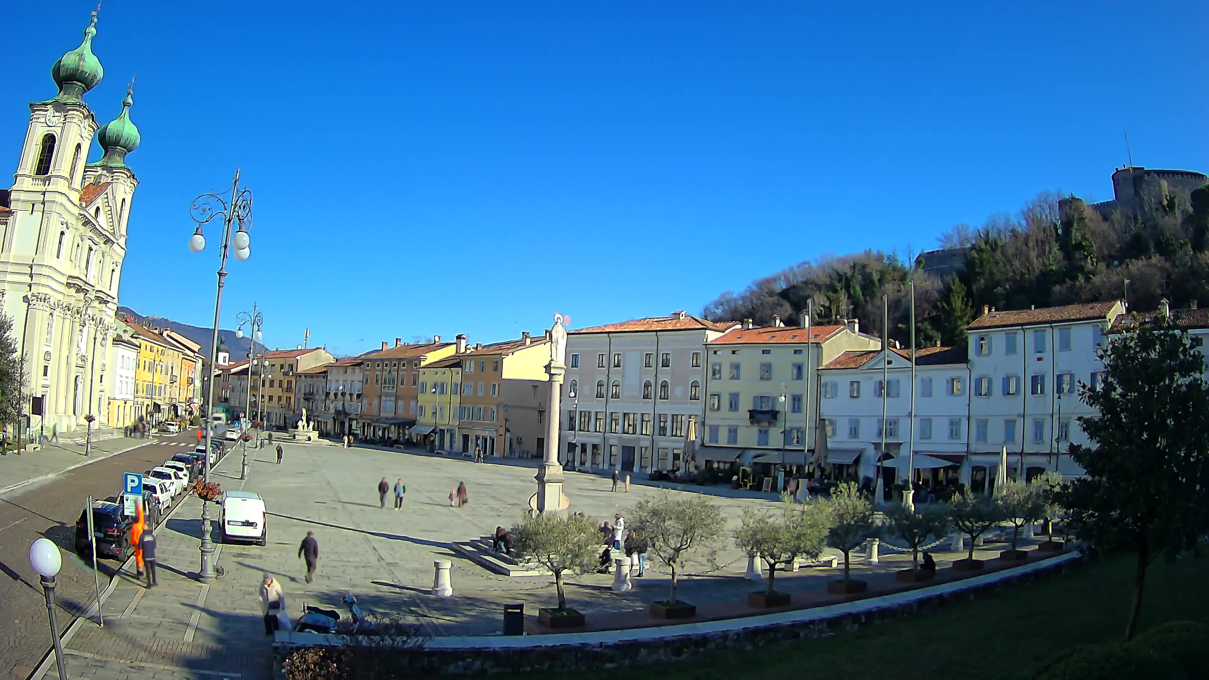 Gorizia – Place Vittoria – église st. Ignazio