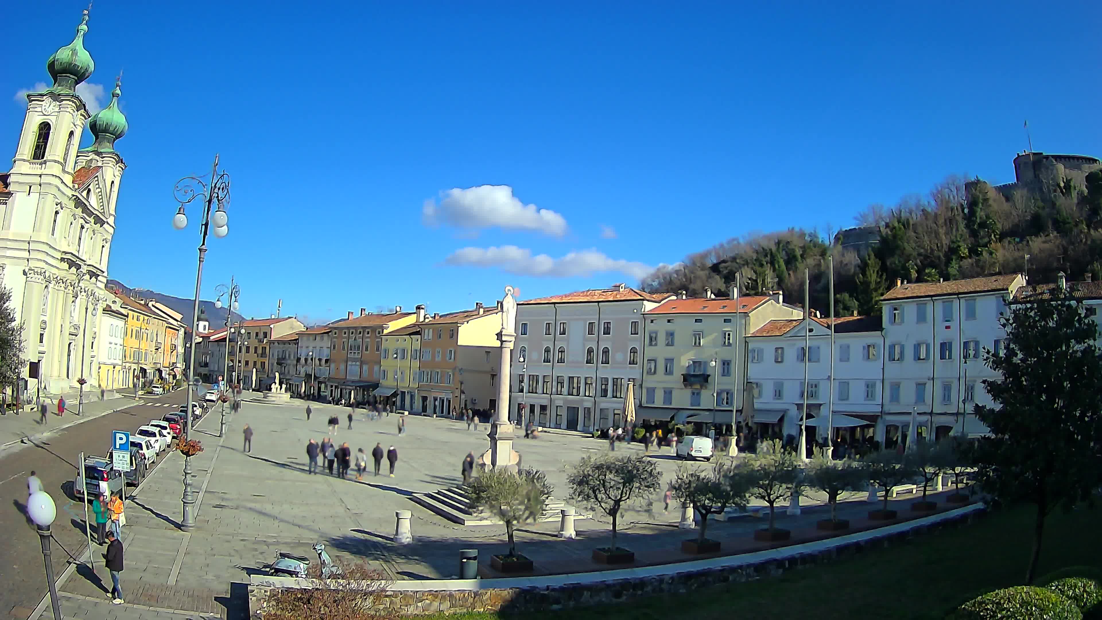 Webcam Gorizia Vittoria square – Church of st. Ignazio