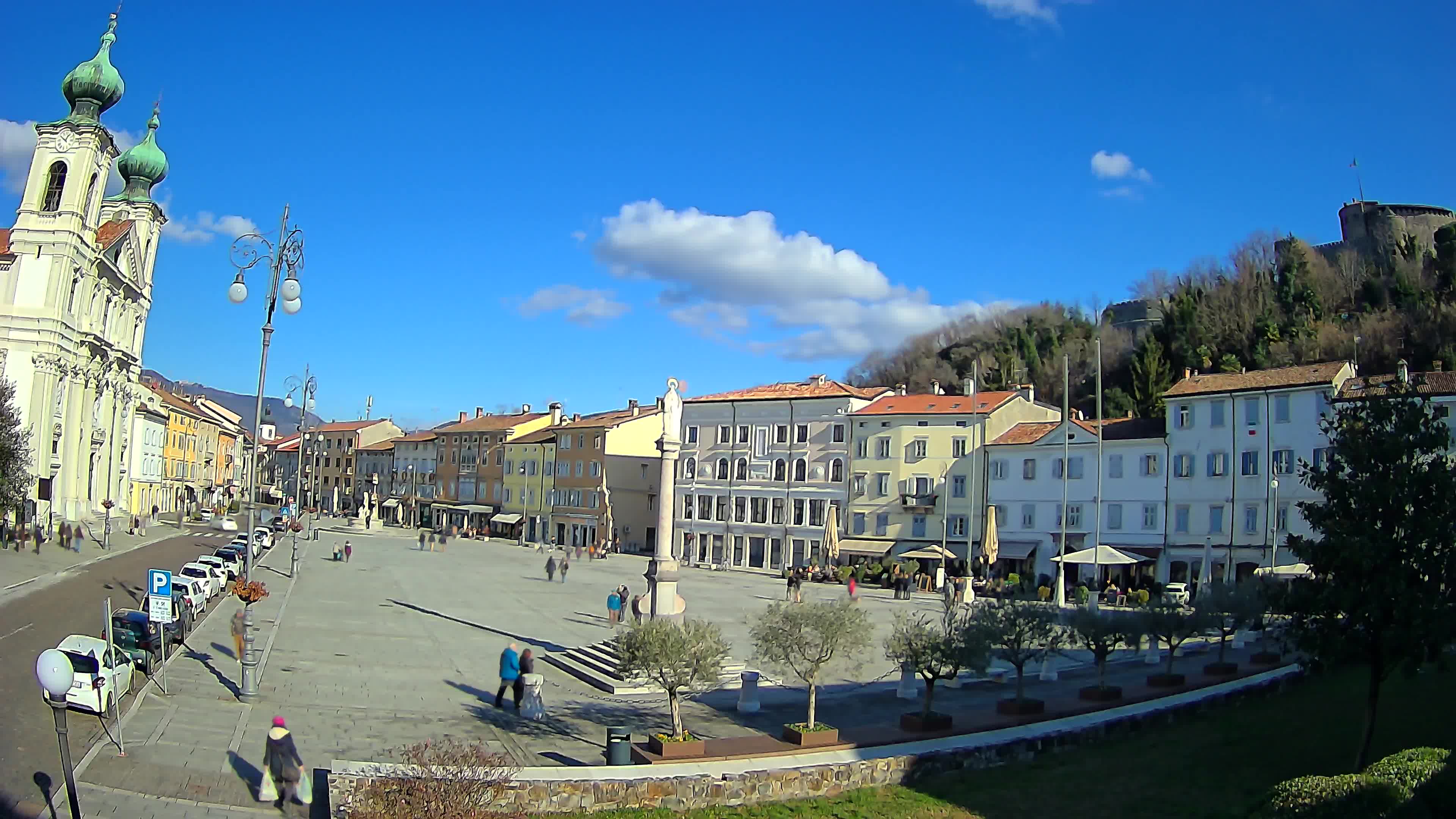 Gorizia – Place Vittoria – église st. Ignazio