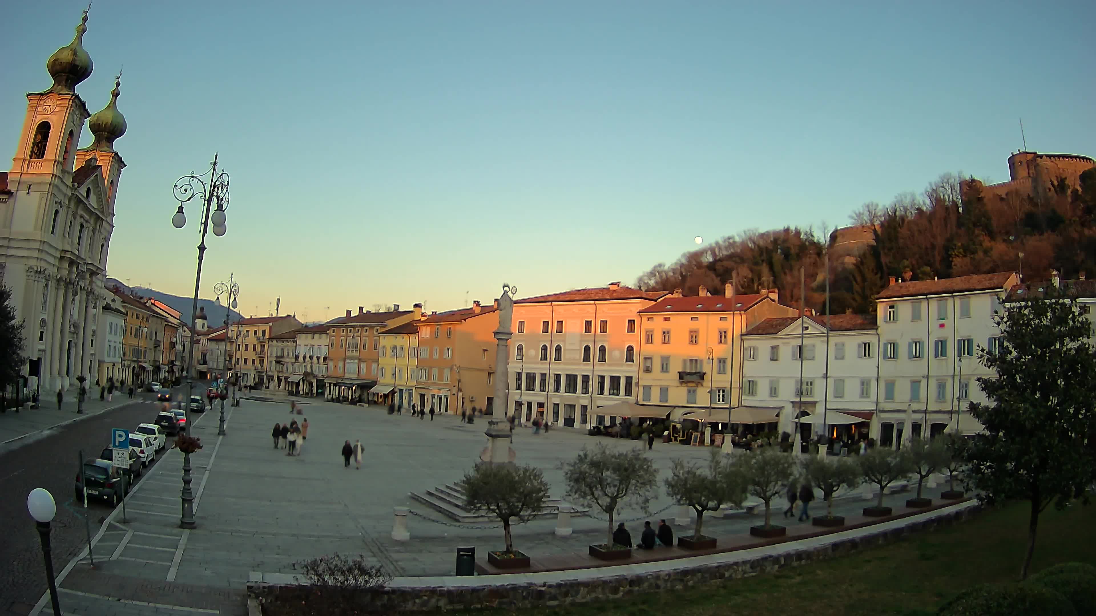 Webcam Gorizia Vittoria square – Church of st. Ignazio