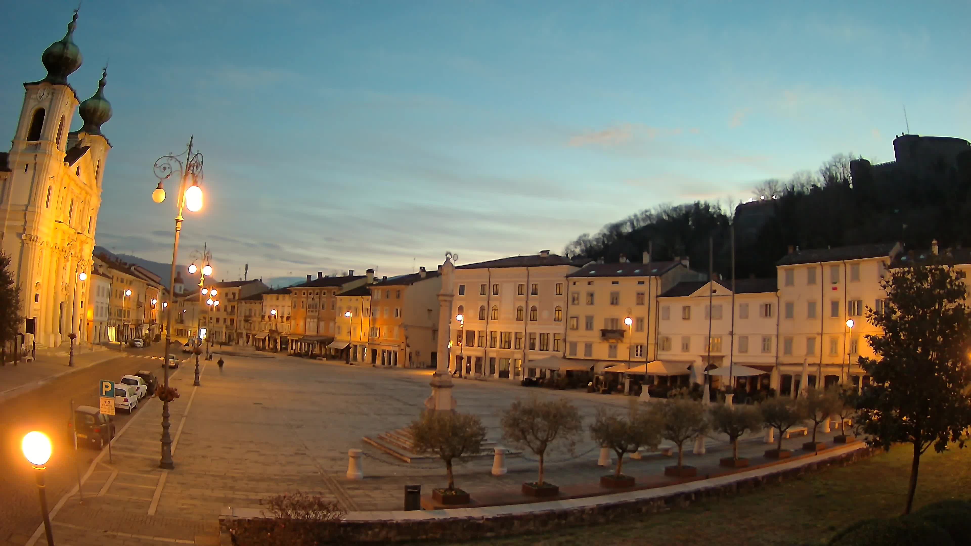 Gorizia – Place Vittoria – église st. Ignazio