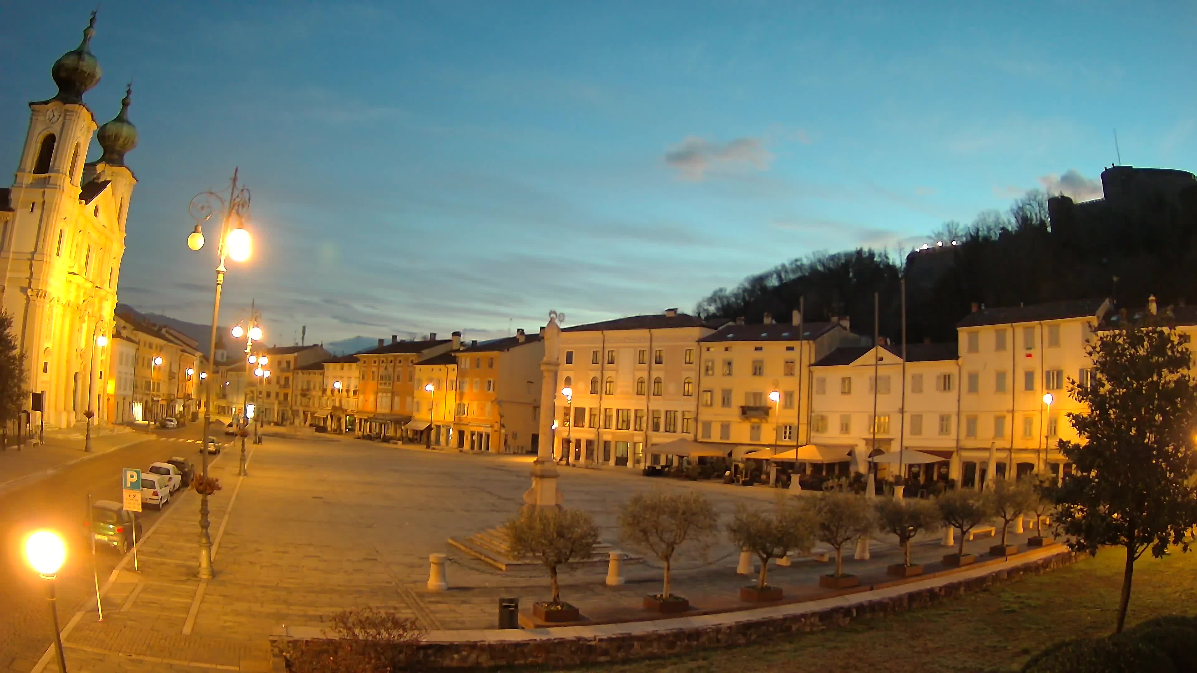 Gorizia – Place Vittoria – église st. Ignazio