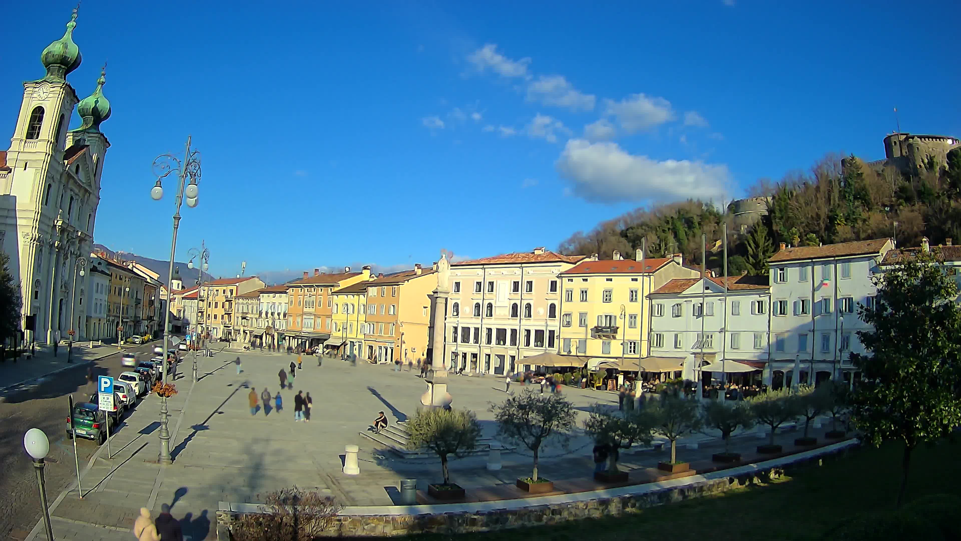Gorizia – Place Vittoria – église st. Ignazio