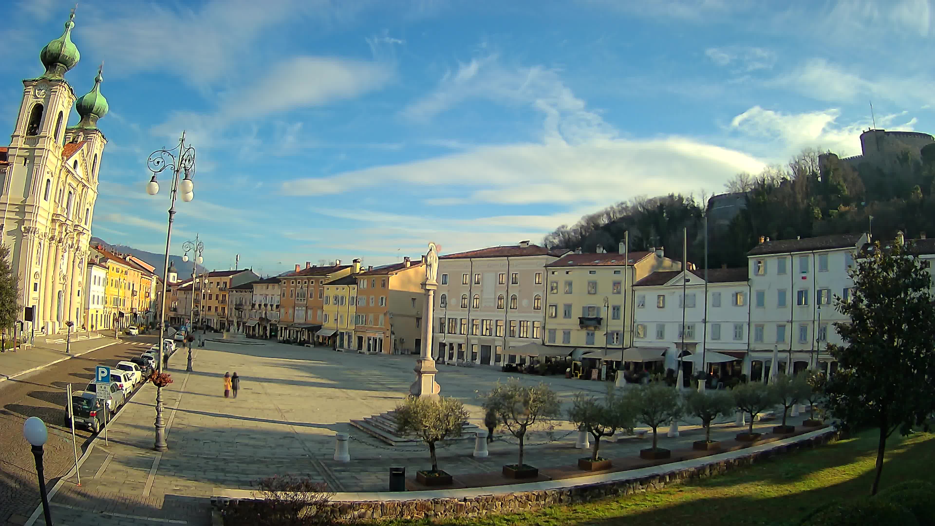 Webcam Gorizia Vittoria square – Church of st. Ignazio
