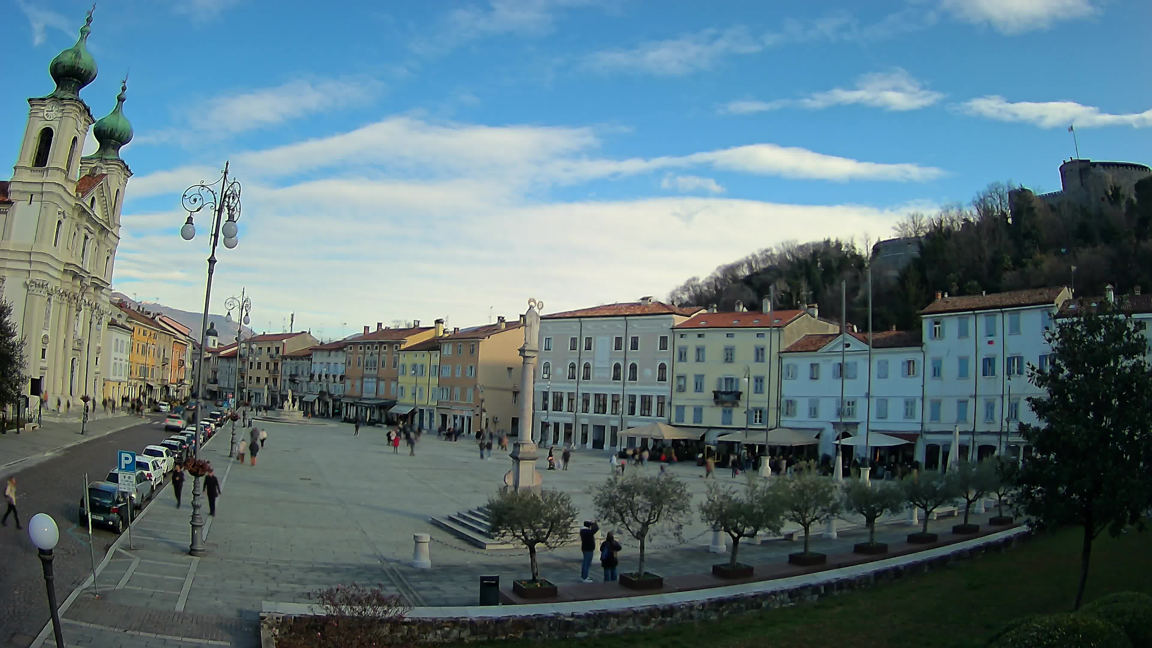 Webcam Gorizia Vittoria square – Church of st. Ignazio