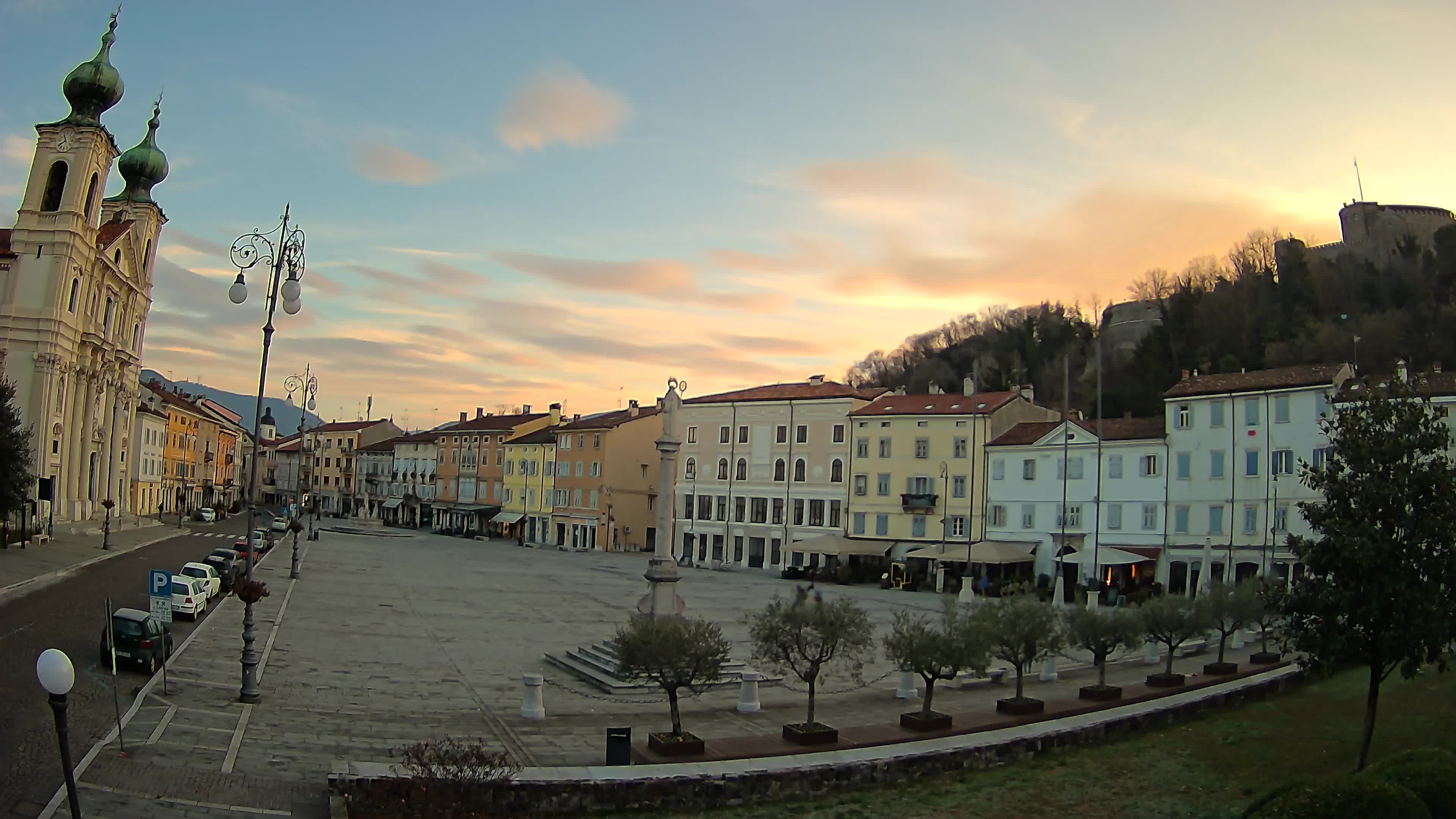 Gorizia – Place Vittoria – église st. Ignazio
